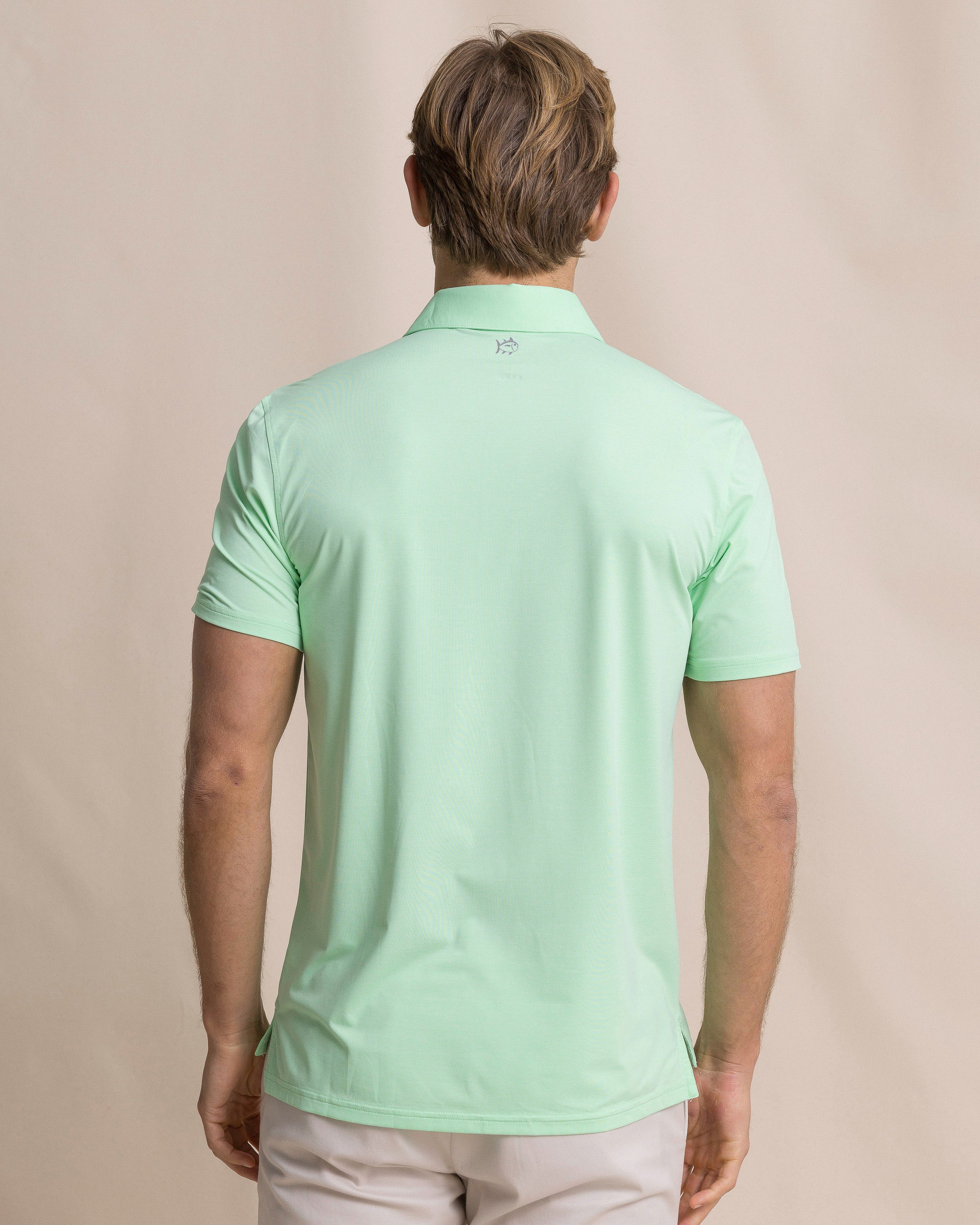 Coastal Breeze® Heather Performance Polo - Heather Green Ash - Image 5