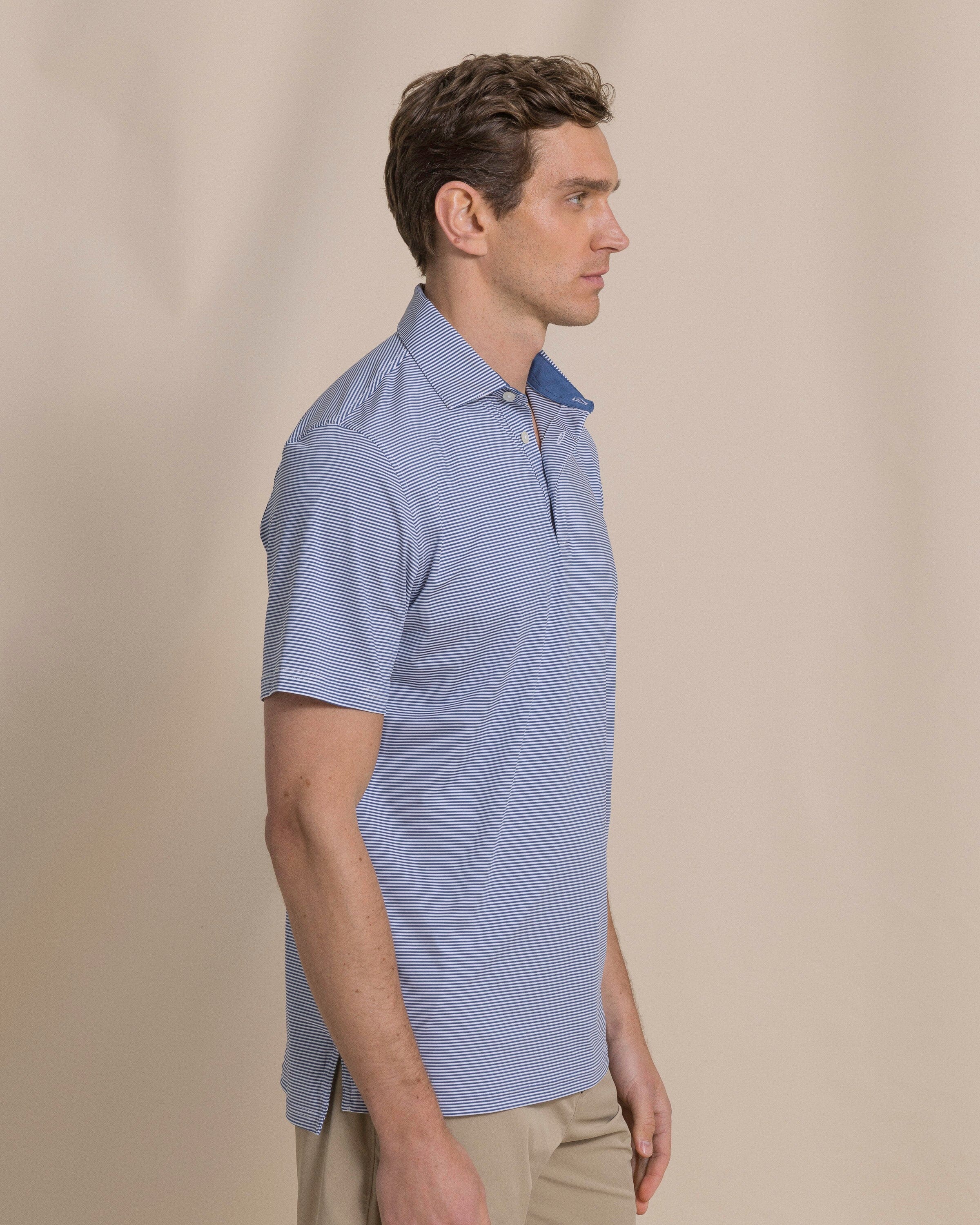 Coastal Breeze® Meadowbrook Stripe Performance Polo - Image 4