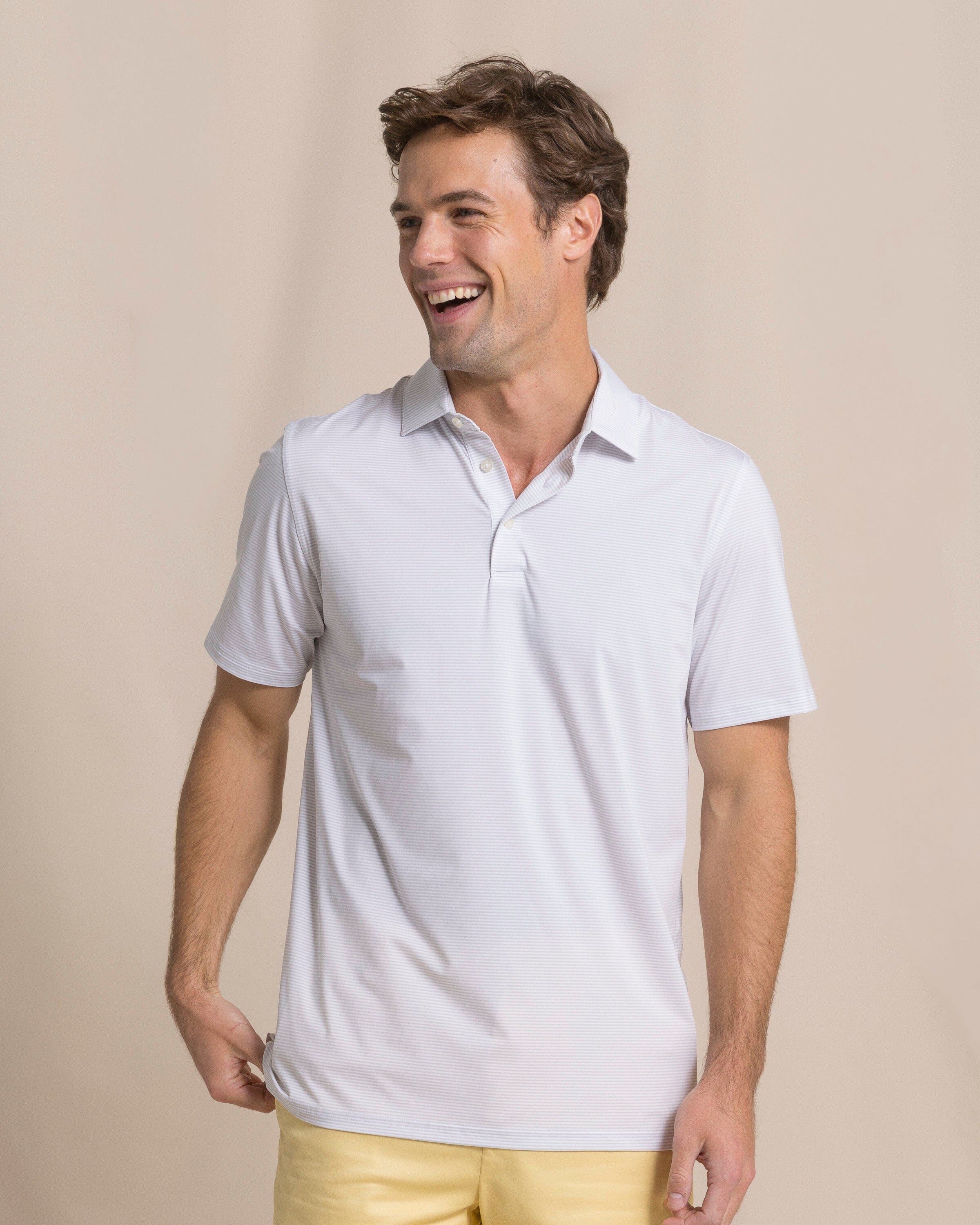 Coastal Breeze® Meadowbrook Stripe Performance Polo - Image 7