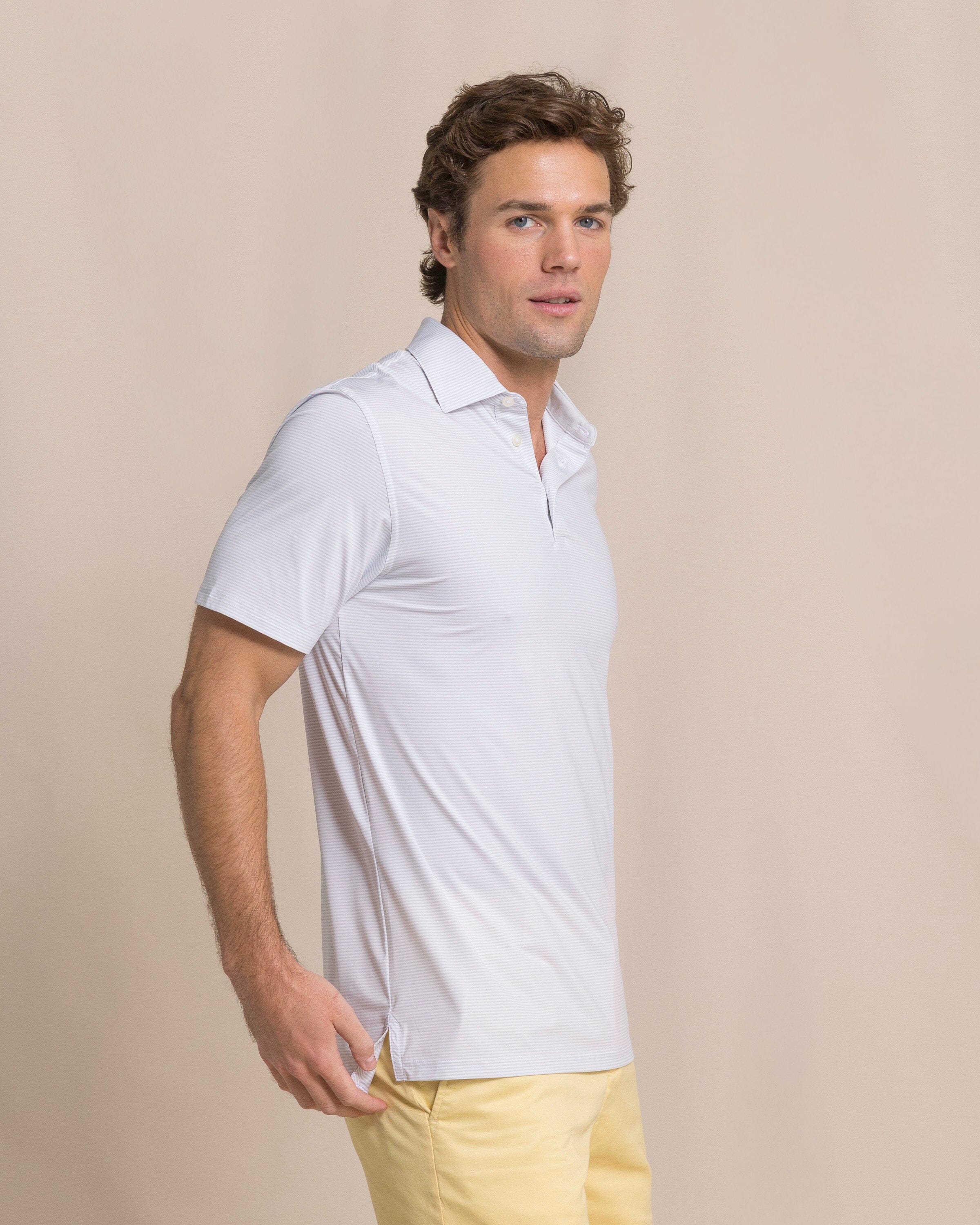 Coastal Breeze® Meadowbrook Stripe Performance Polo - Image 9