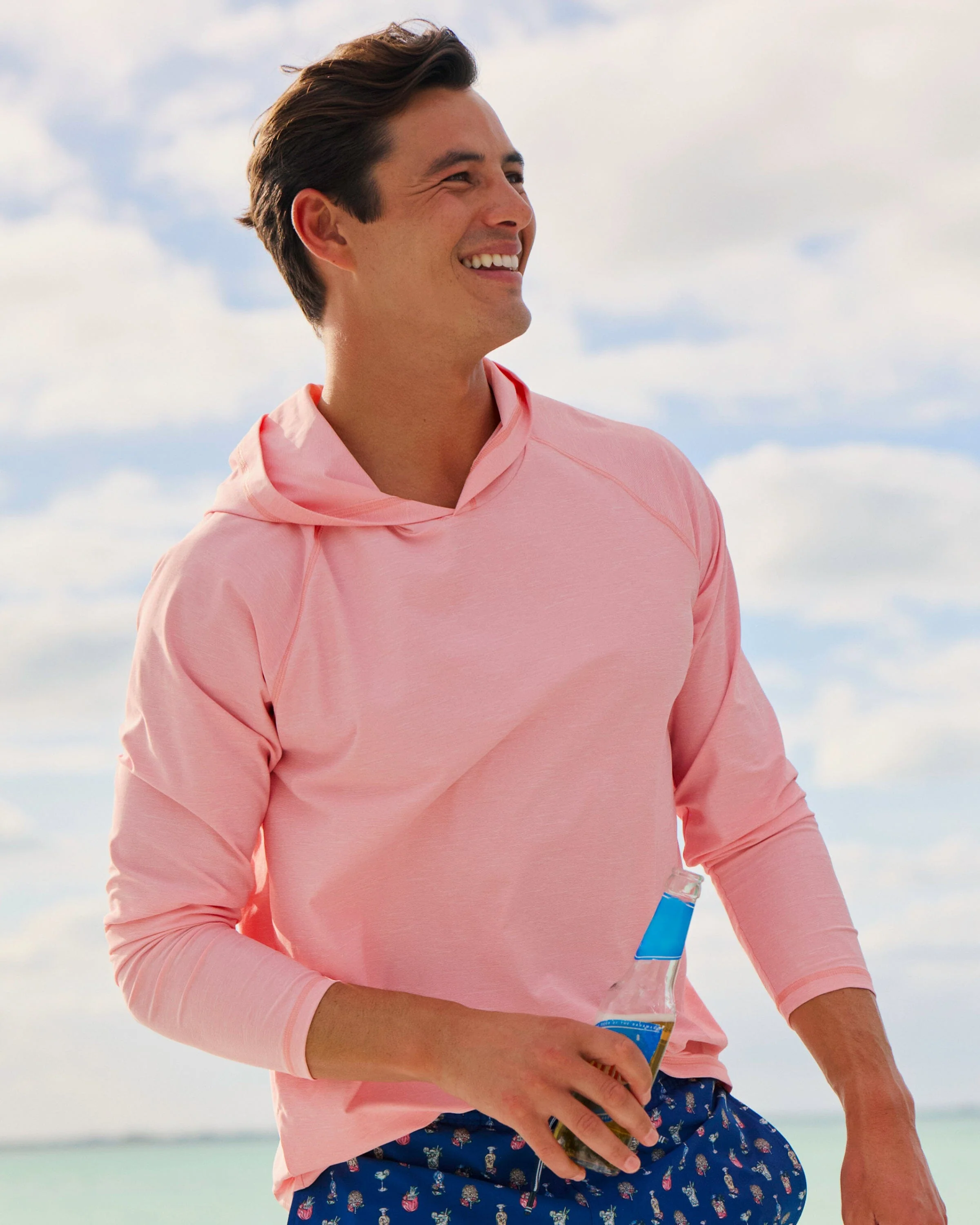 Coastal Breeze® Performance Hoodie - Sea Pink