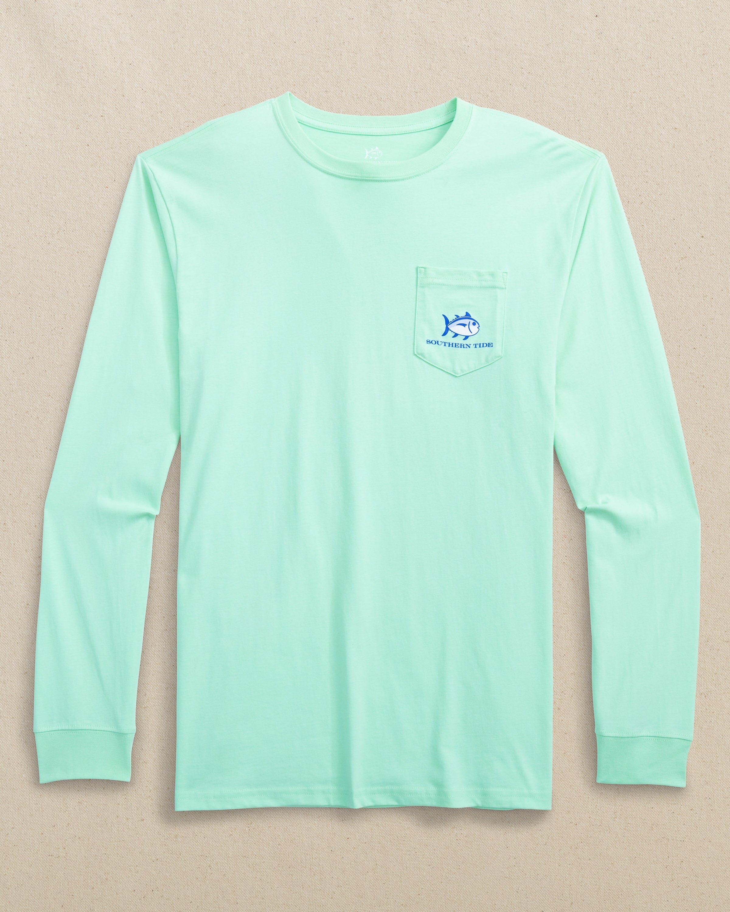 Coastal Watercolor Long Sleeve T-Shirt - Image 3