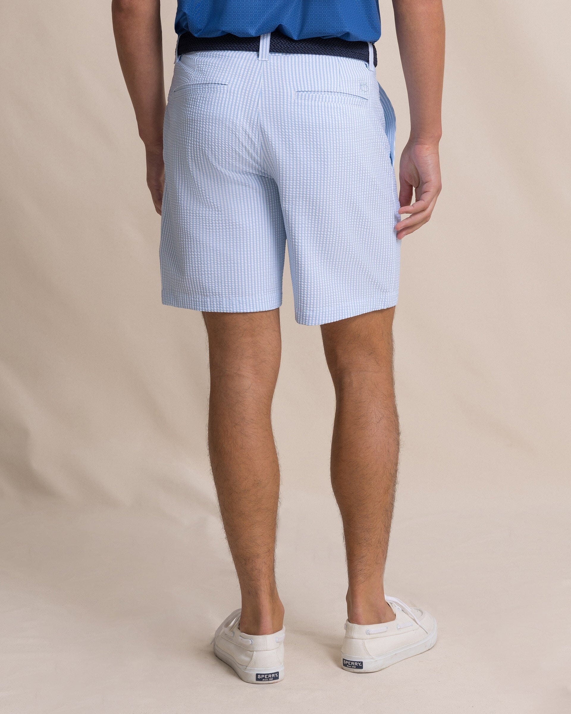 Coral Vista Seersucker 8" Coastal Breeze® Performance Short - Image 2