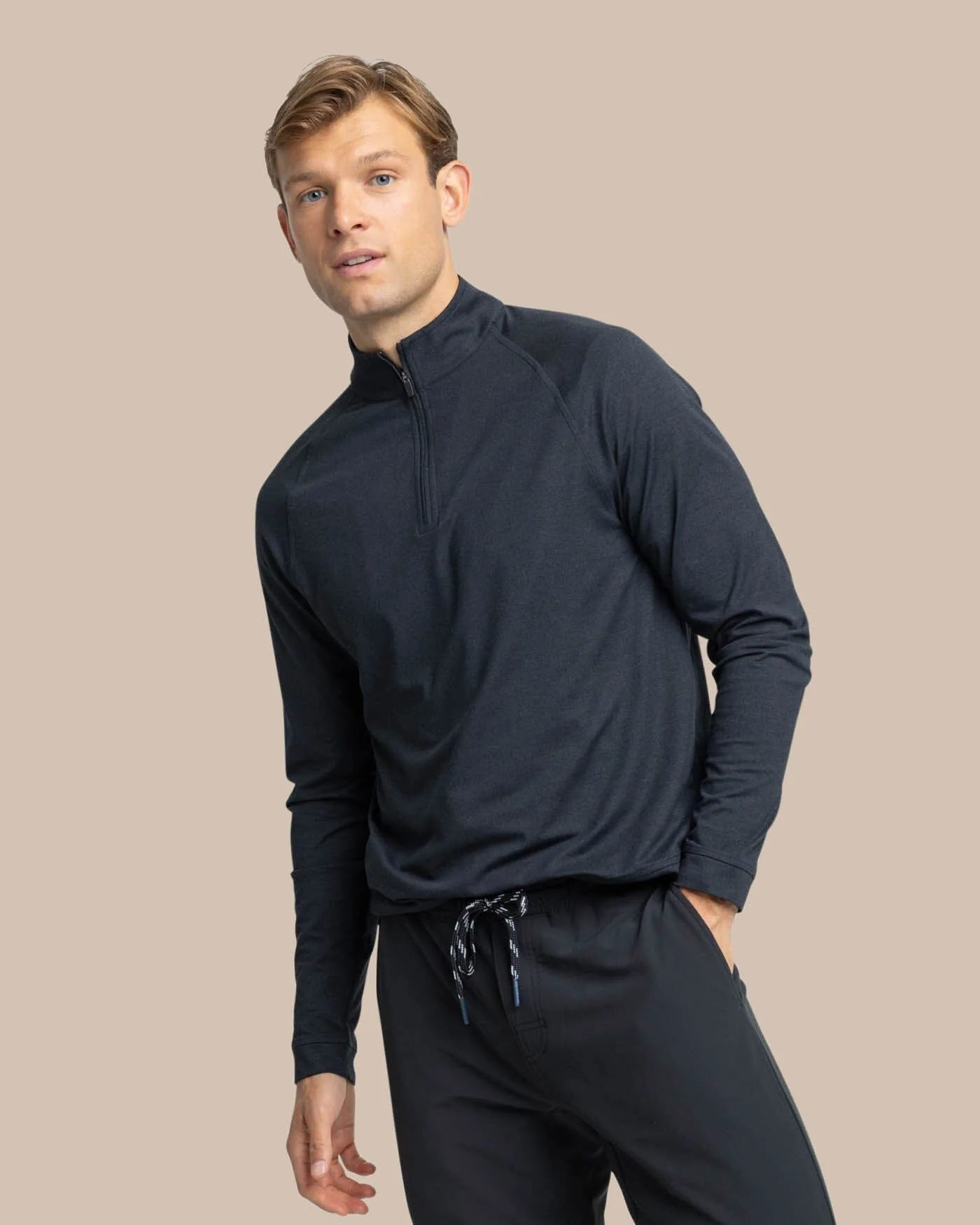 Cruiser Heather Quarter Zip Pullover - Image 11