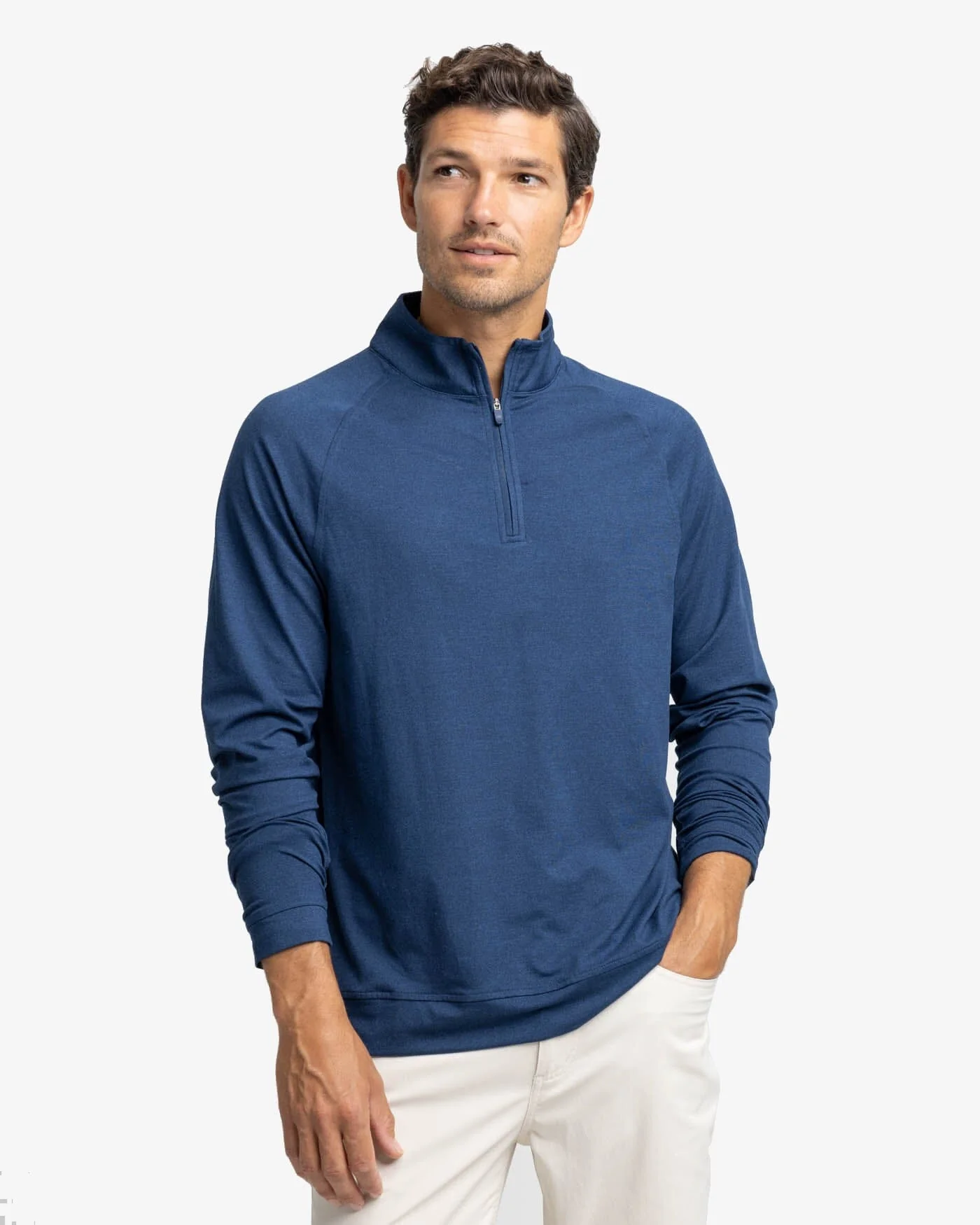 Cruiser Heather Quarter Zip Pullover - Image 15