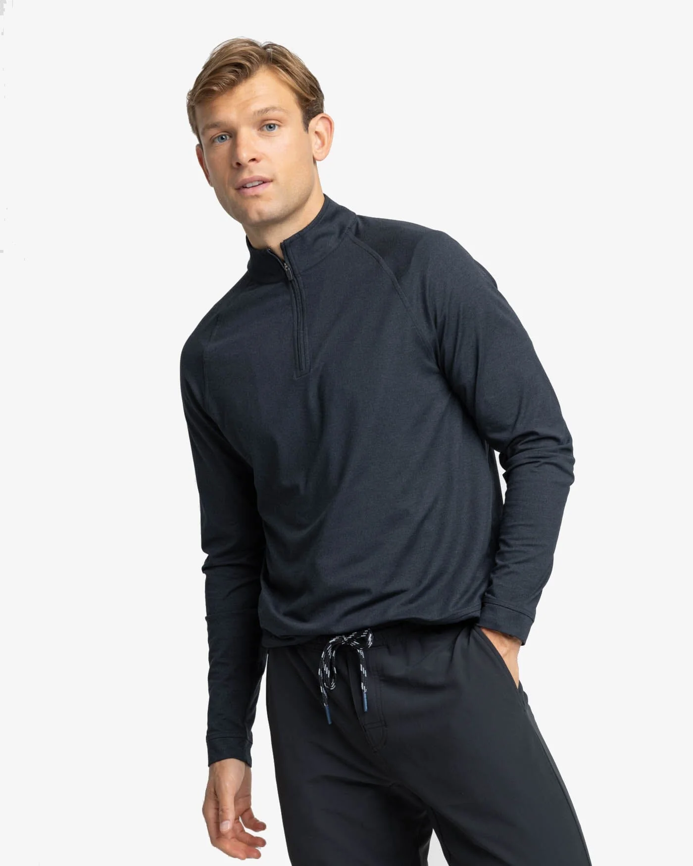 Cruiser Heather Quarter Zip Pullover - Image 19