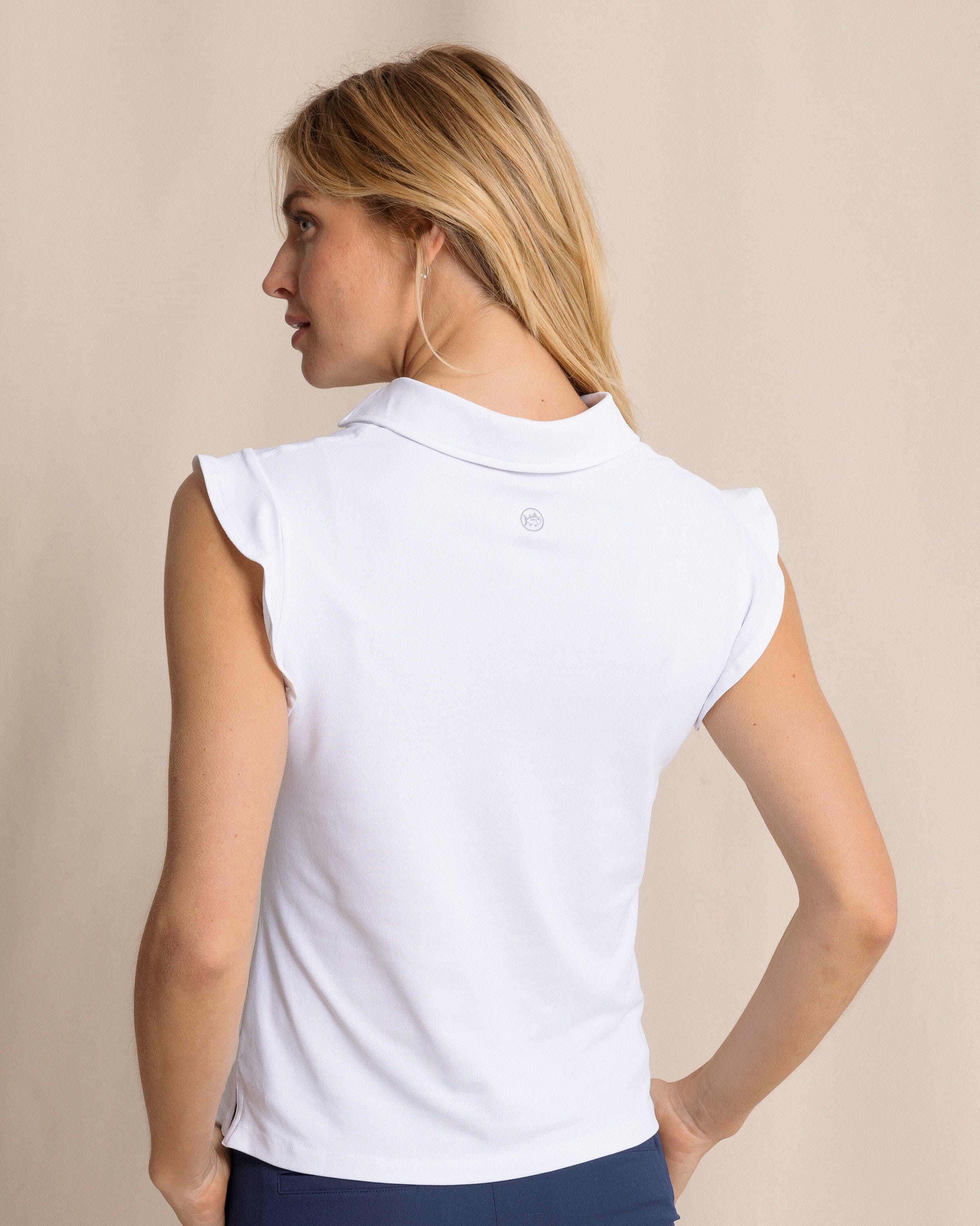 Dayna Active Ruffle Polo Tank - Image 9