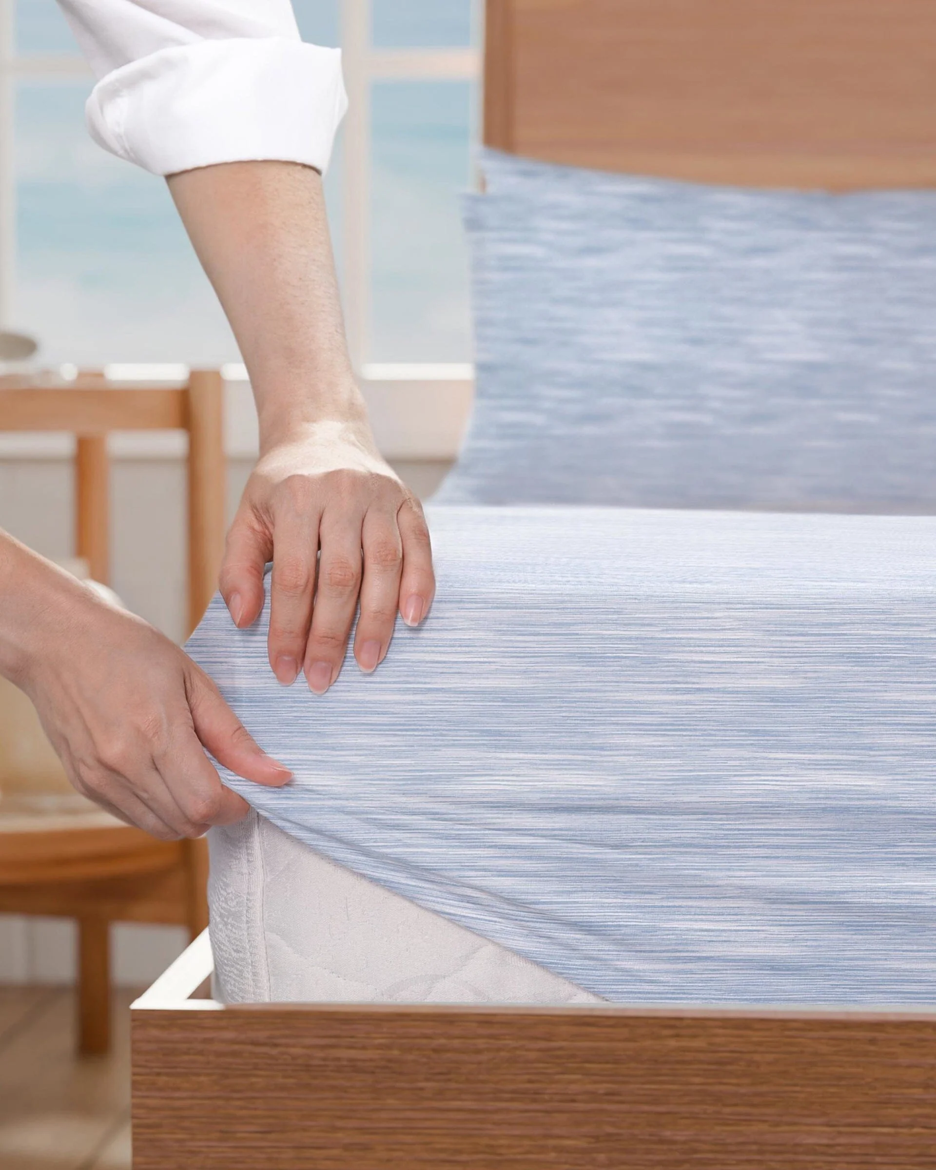 Distressed Stripe Sheet Set - Image 5