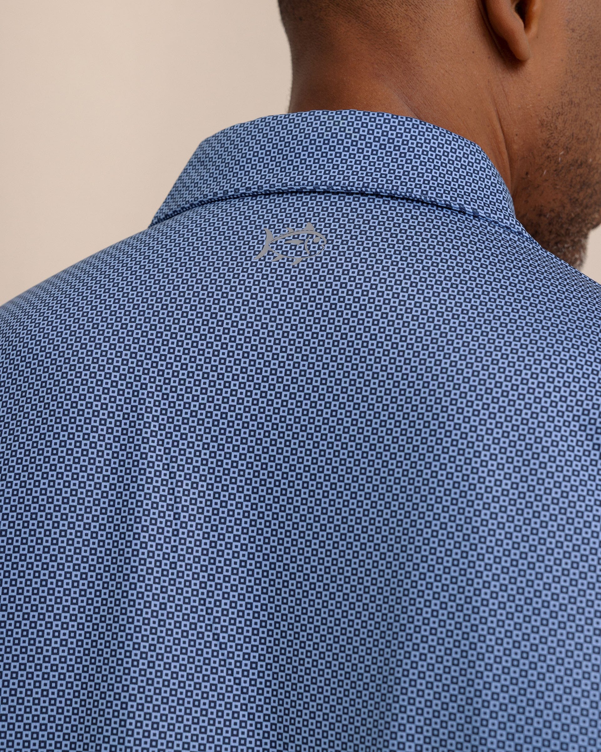 Driver Coastal Geo Printed Polo - Image 6