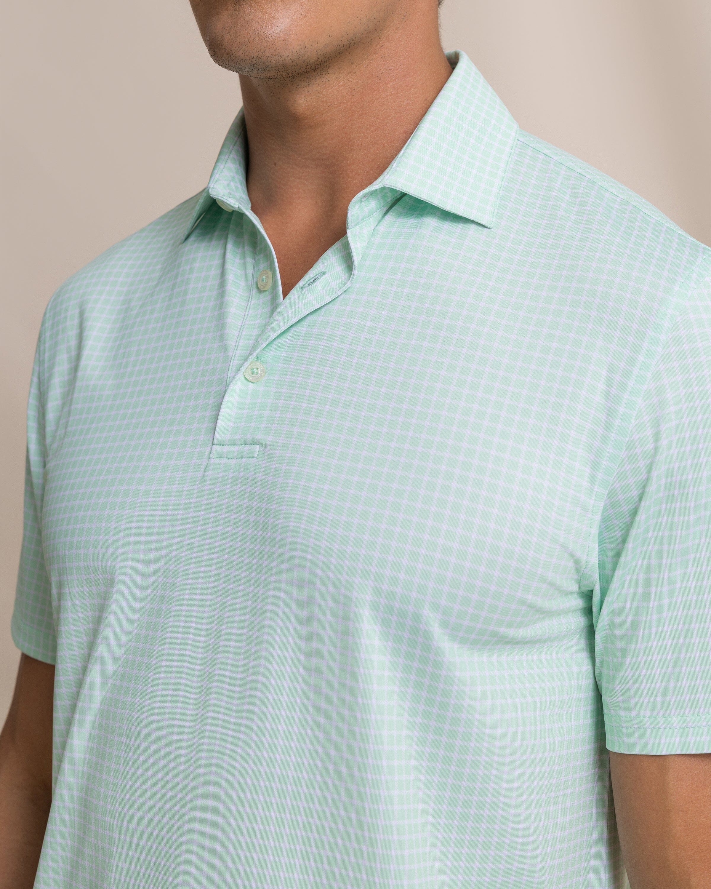 Driver Dunes Edge Plaid Polo - Image 13