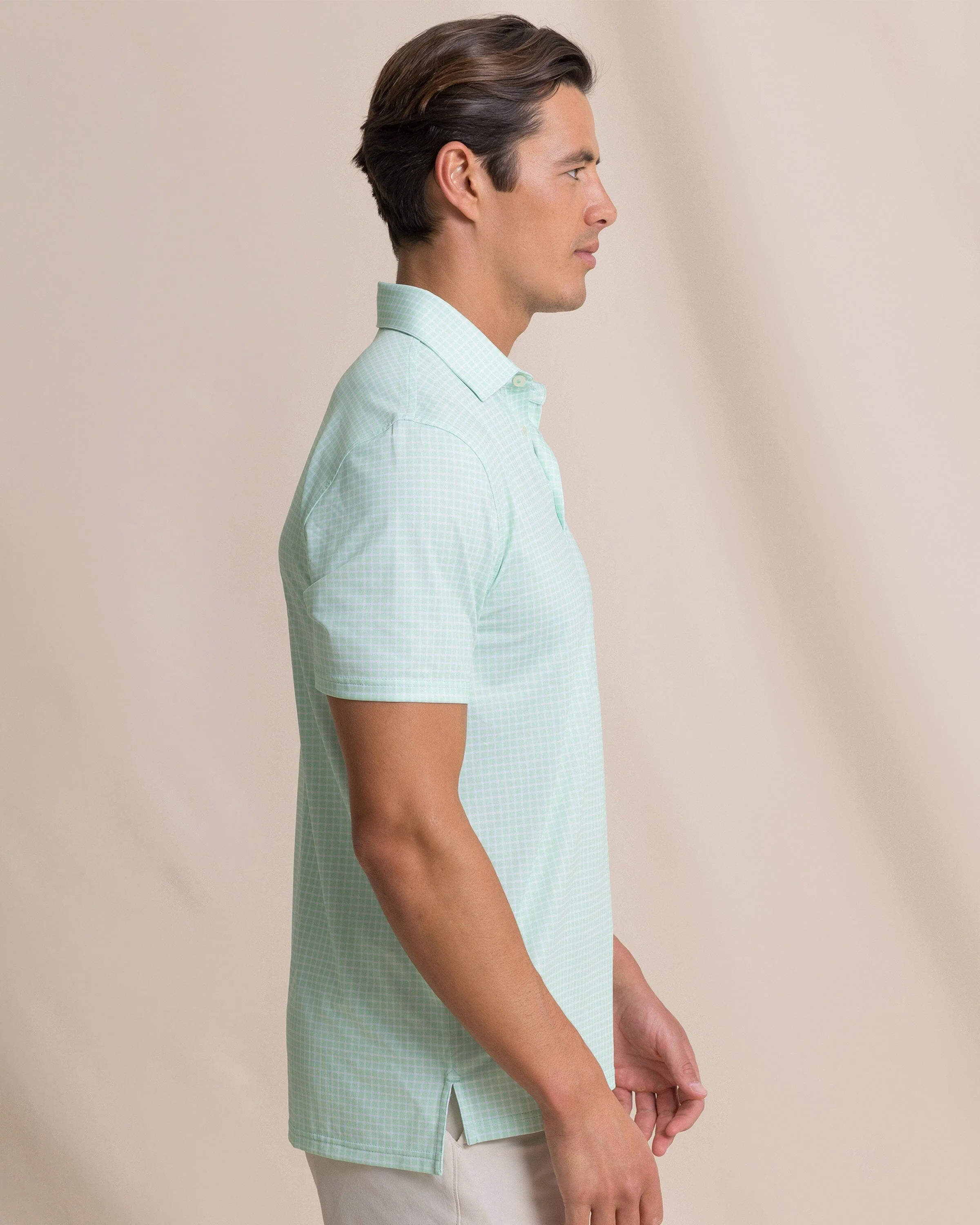 Driver Dunes Edge Plaid Polo - Image 15
