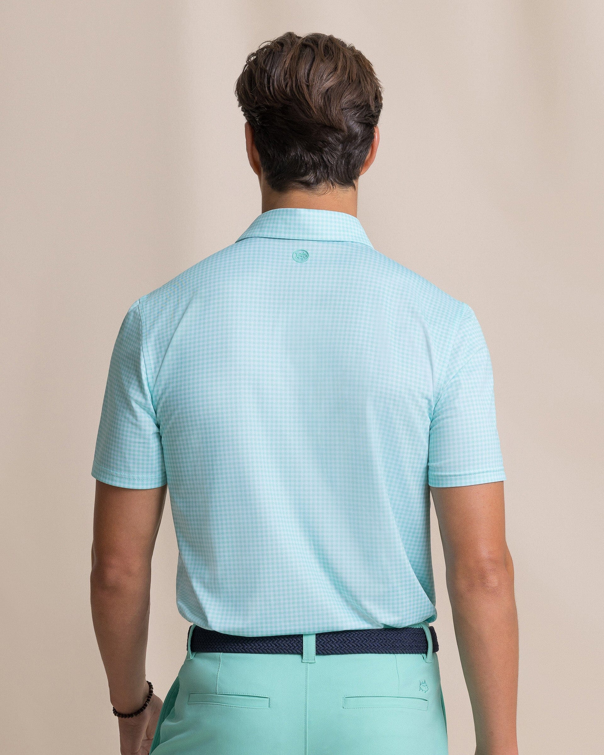 Driver Island View Gingham Printed Polo - Image 20
