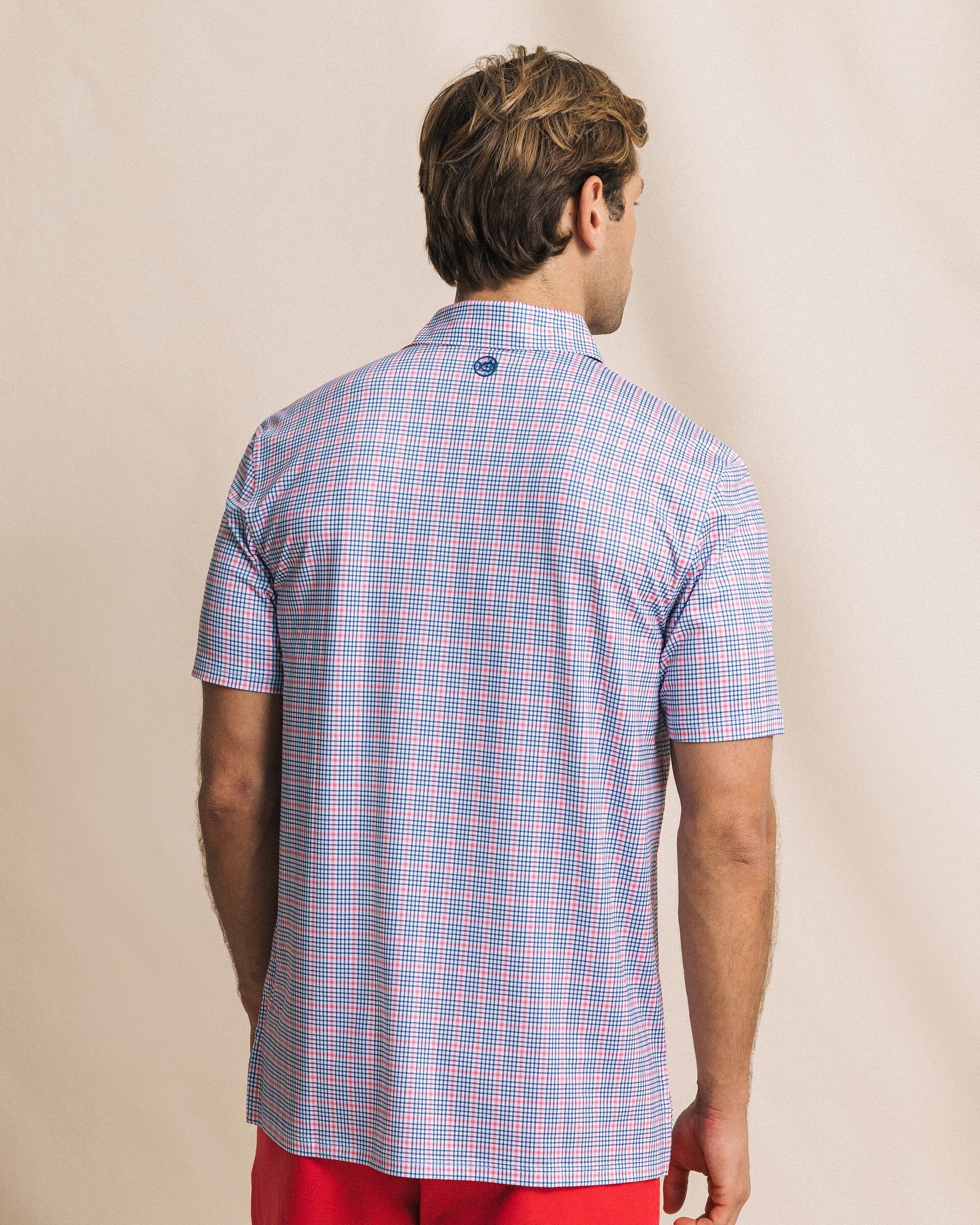 Driver Surfside Retreat Plaid Polo - Image 5