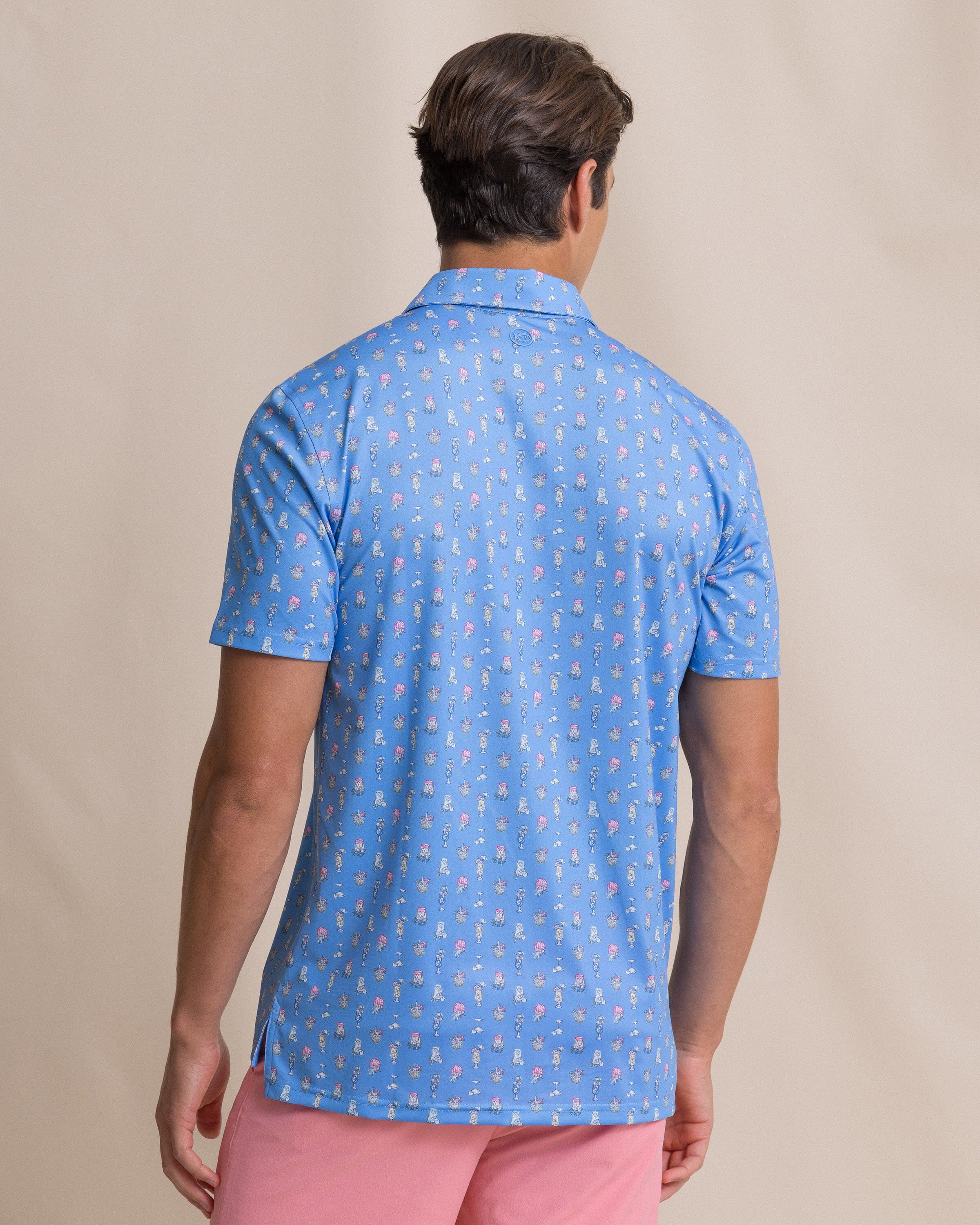 Driver Tropical Drink Printed Polo - Image 5