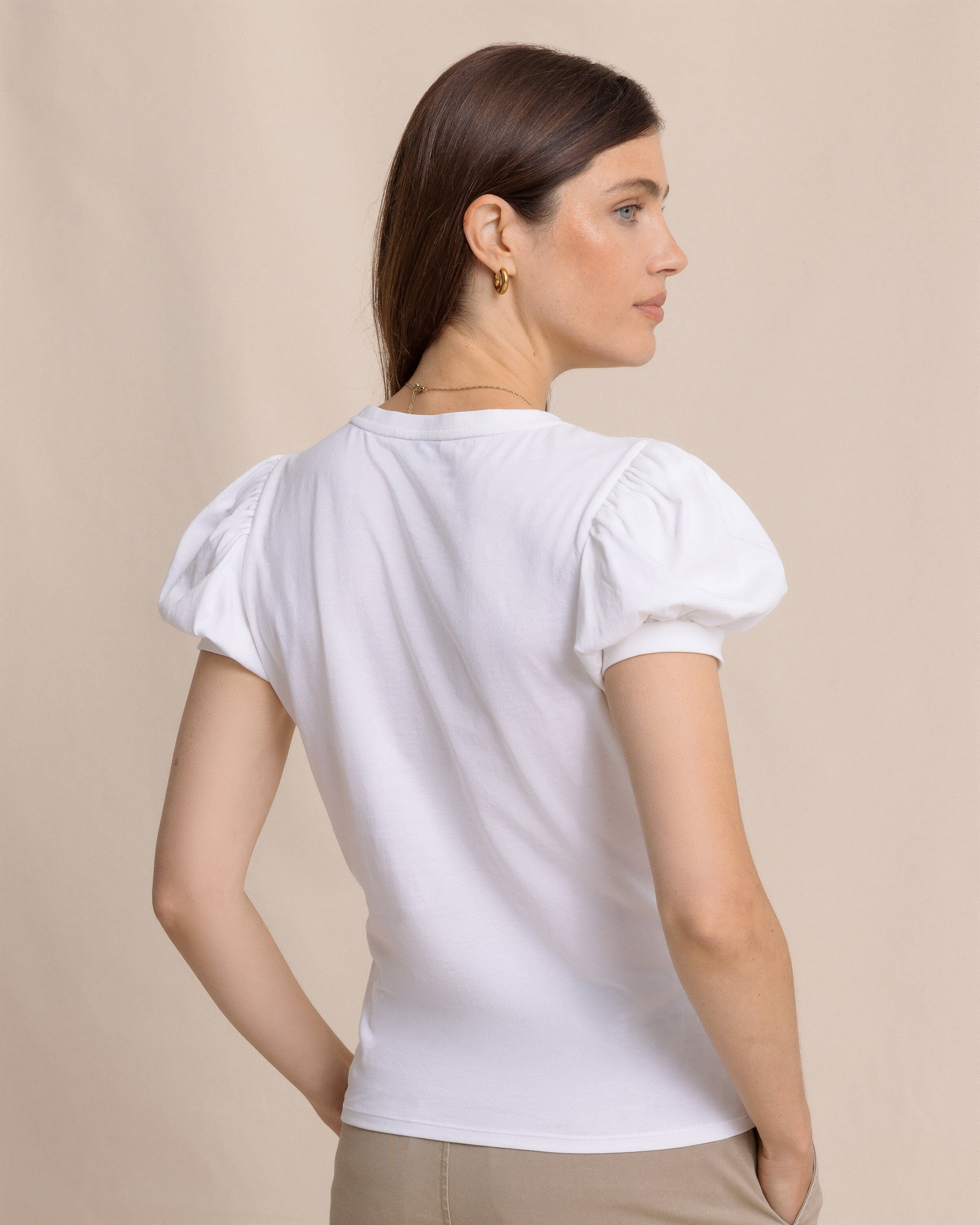 Eileen Ruffle Tee - Image 2
