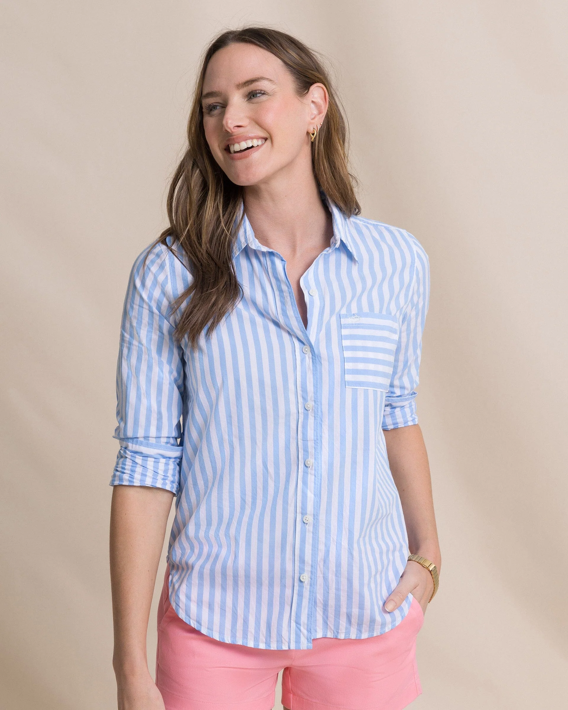 Emery Button Front Shirt - Image 8