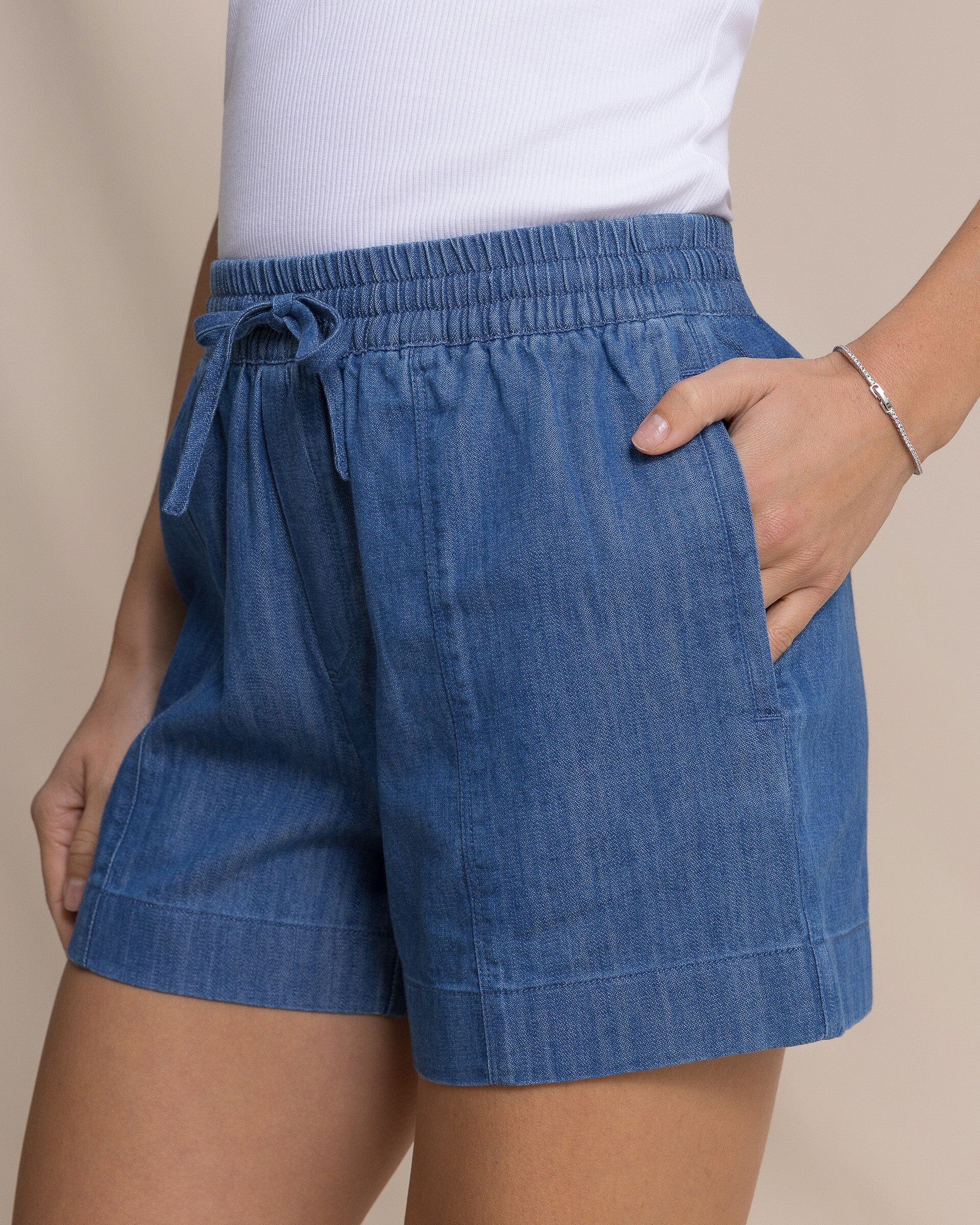 Emilia Denim Woven Short - Image 4