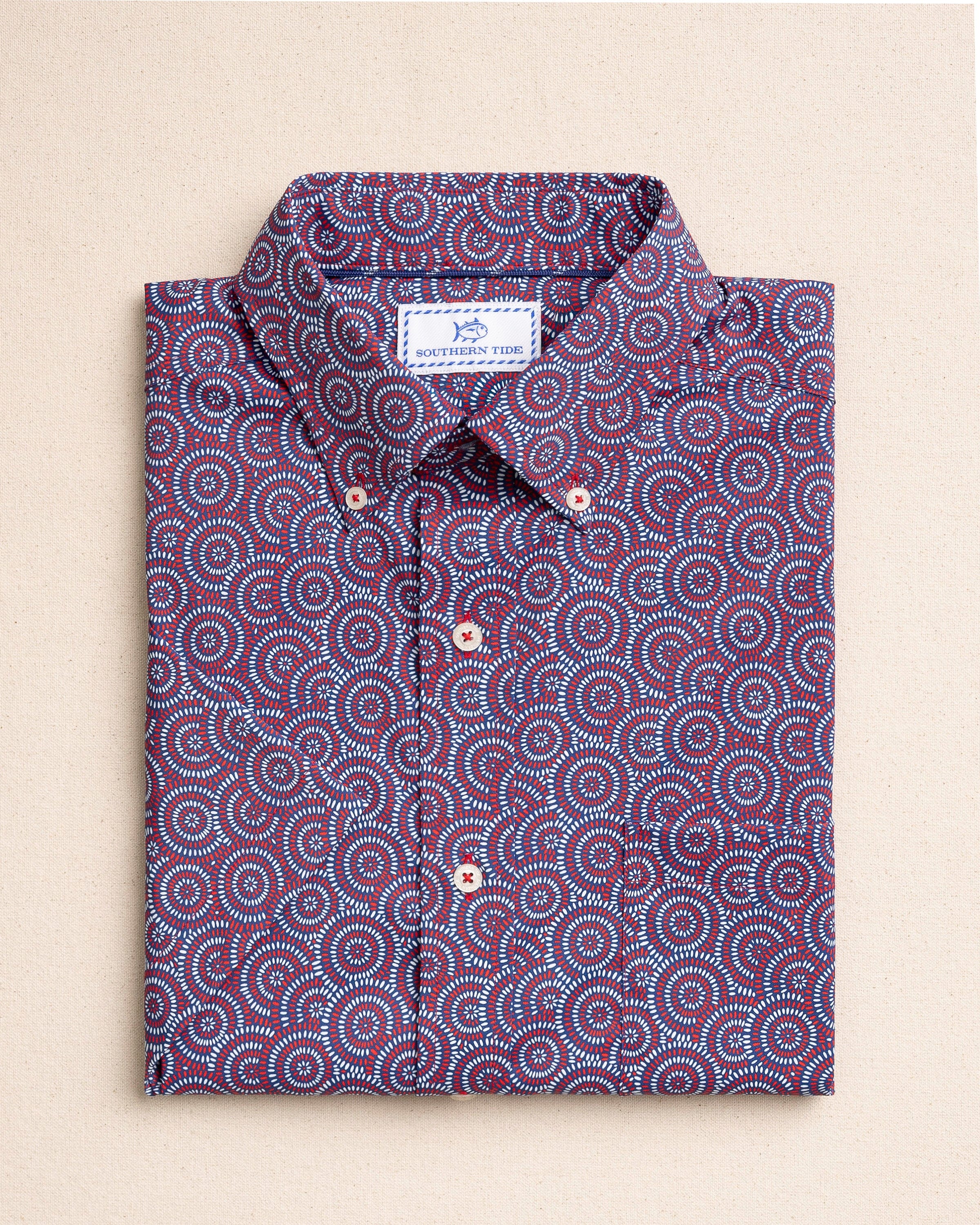 Fireworks Coastal Breeze® Short Sleeve Sport Shirt