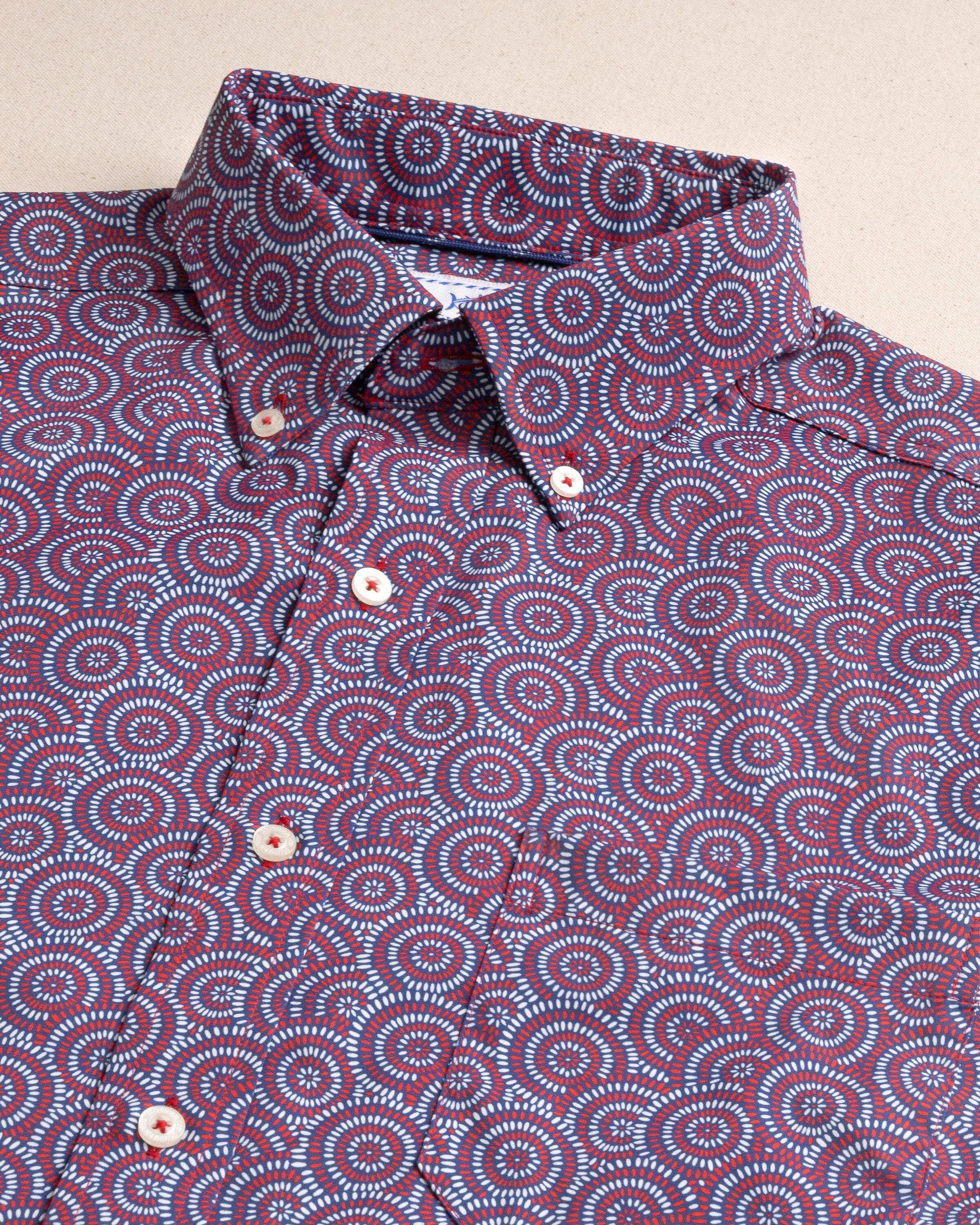 Fireworks Coastal Breeze® Short Sleeve Sport Shirt - Image 2