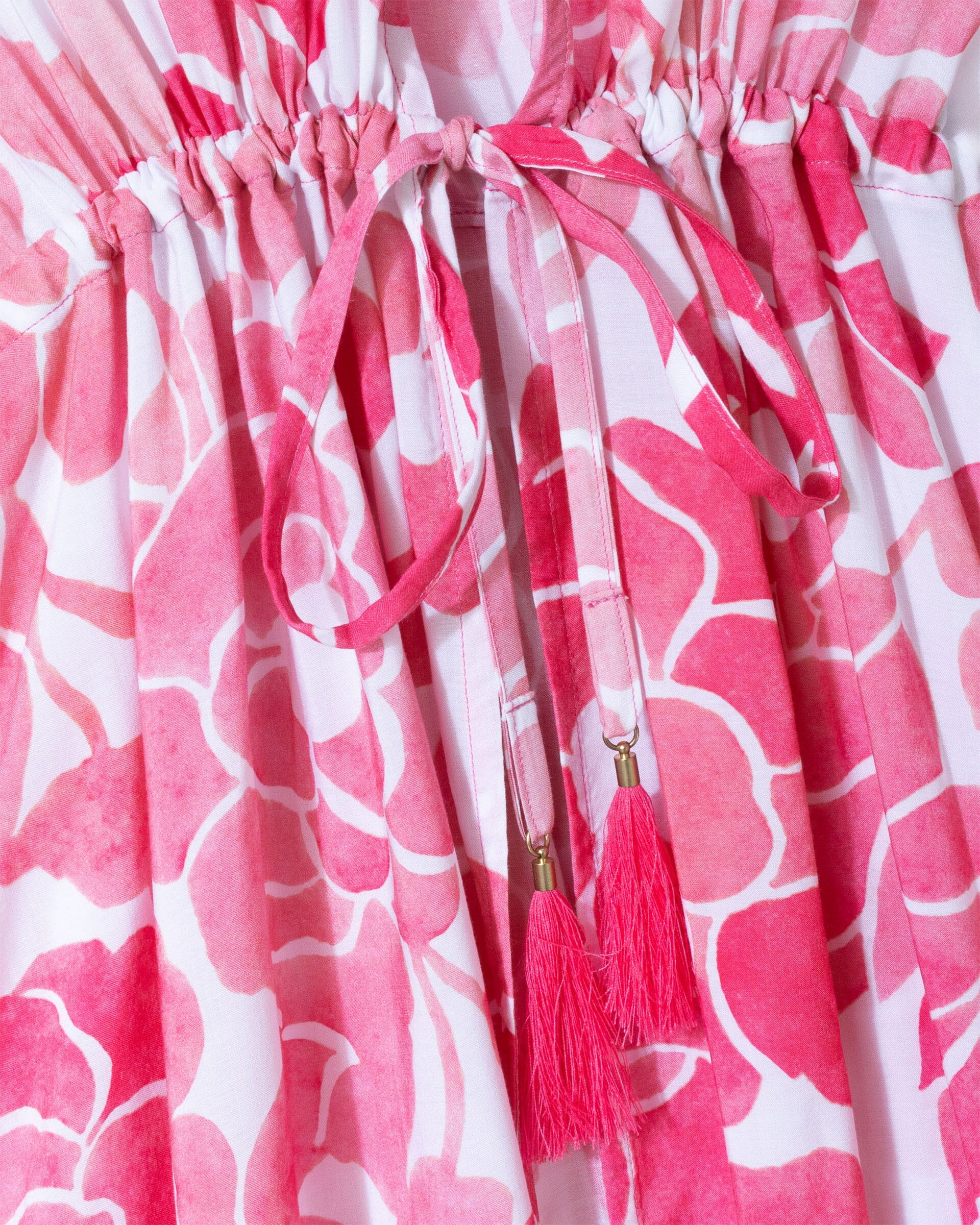 Floral Bell Sleeve Short Tunic Cover-Up - Image 8