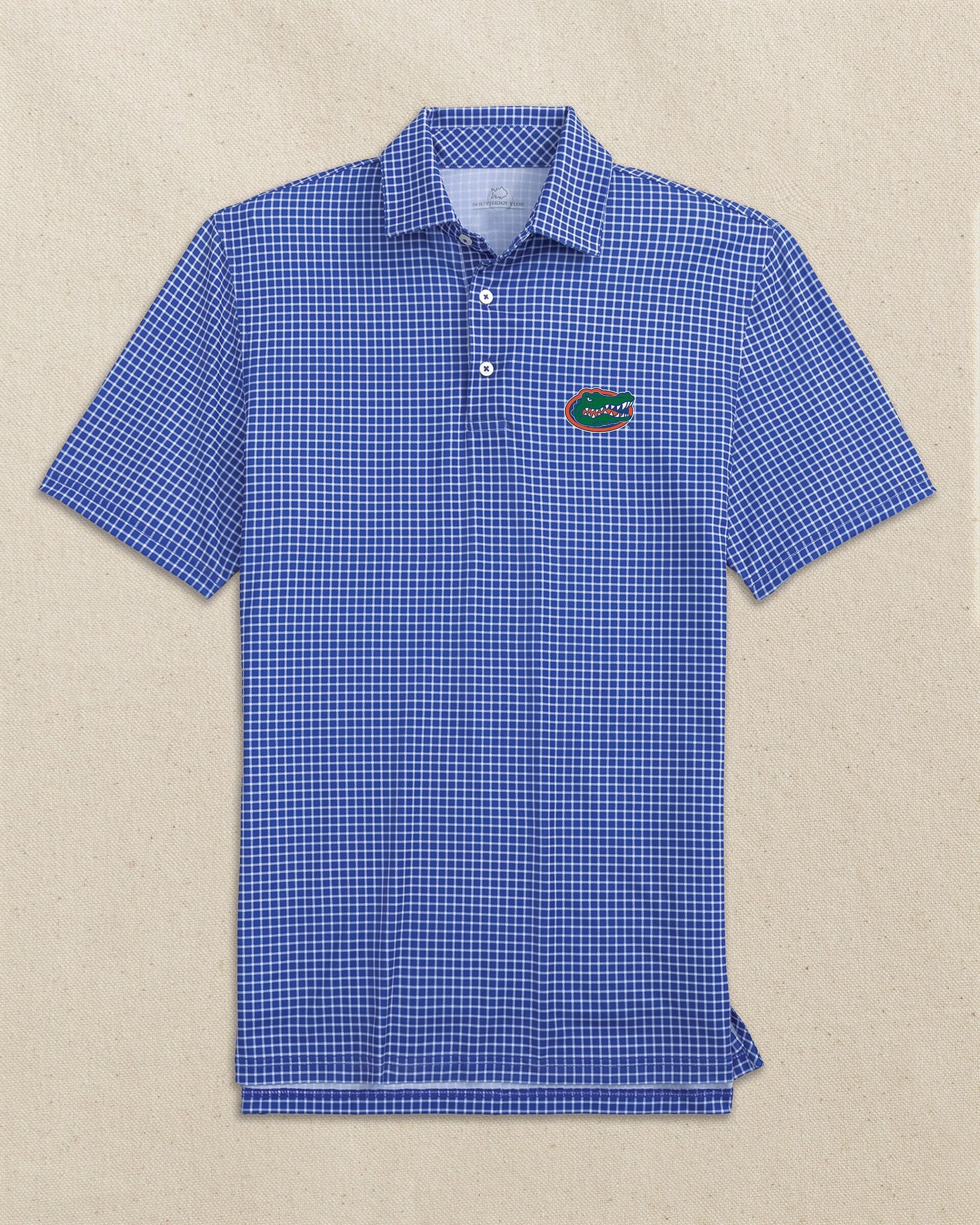 Florida Gators Driver Dunes Edge Plaid Polo - Image 2