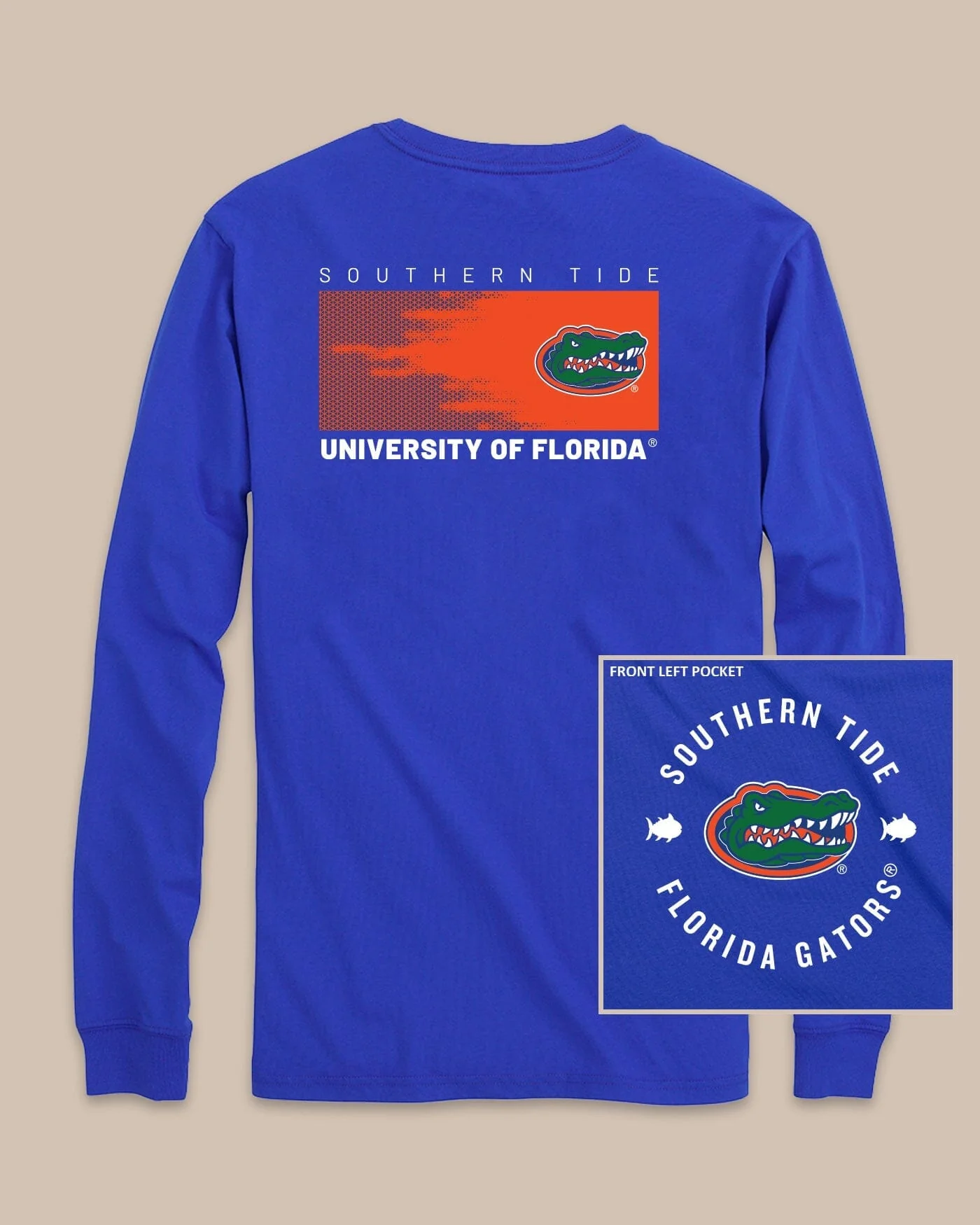 Florida Gators Gameday Hexagon Gradient T-Shirt - Image 2