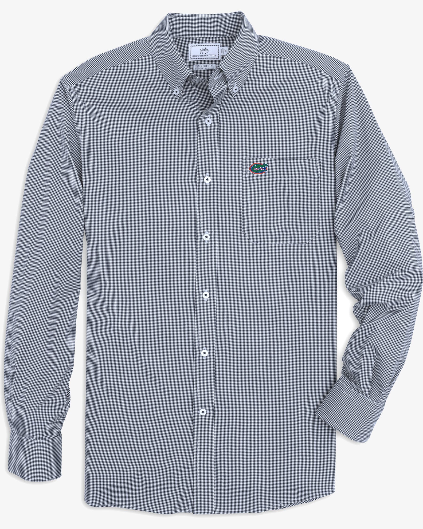 Florida Gators Gingham Button Down Shirt - Image 6