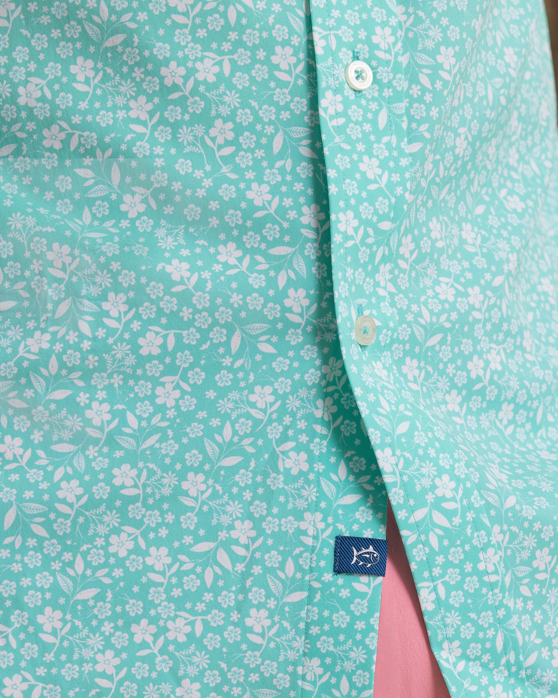 Garden Blooms Coastal Breeze® Short Sleeve Sport Shirt - Image 14