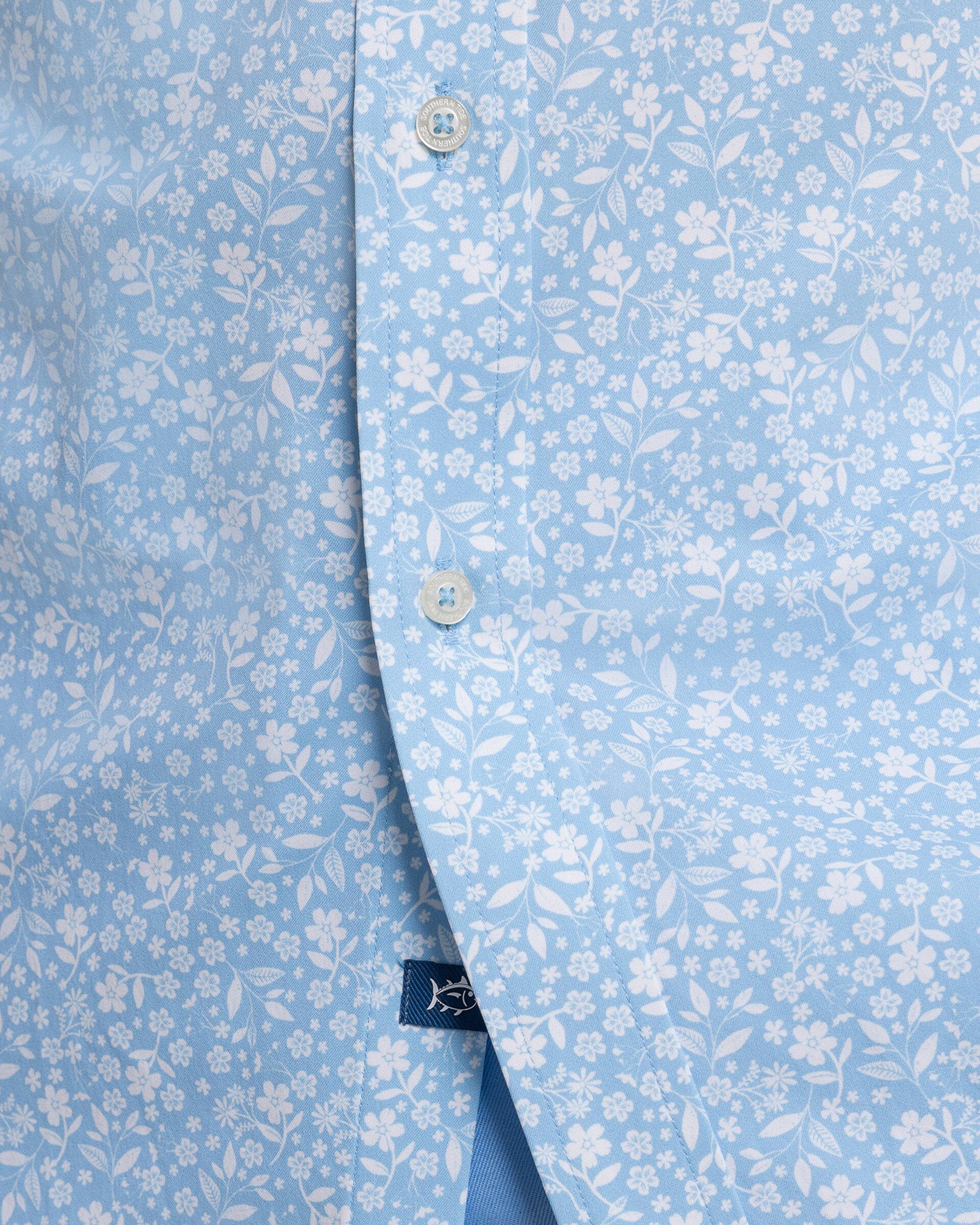 Garden Blooms Coastal Breeze® Short Sleeve Sport Shirt - Image 6