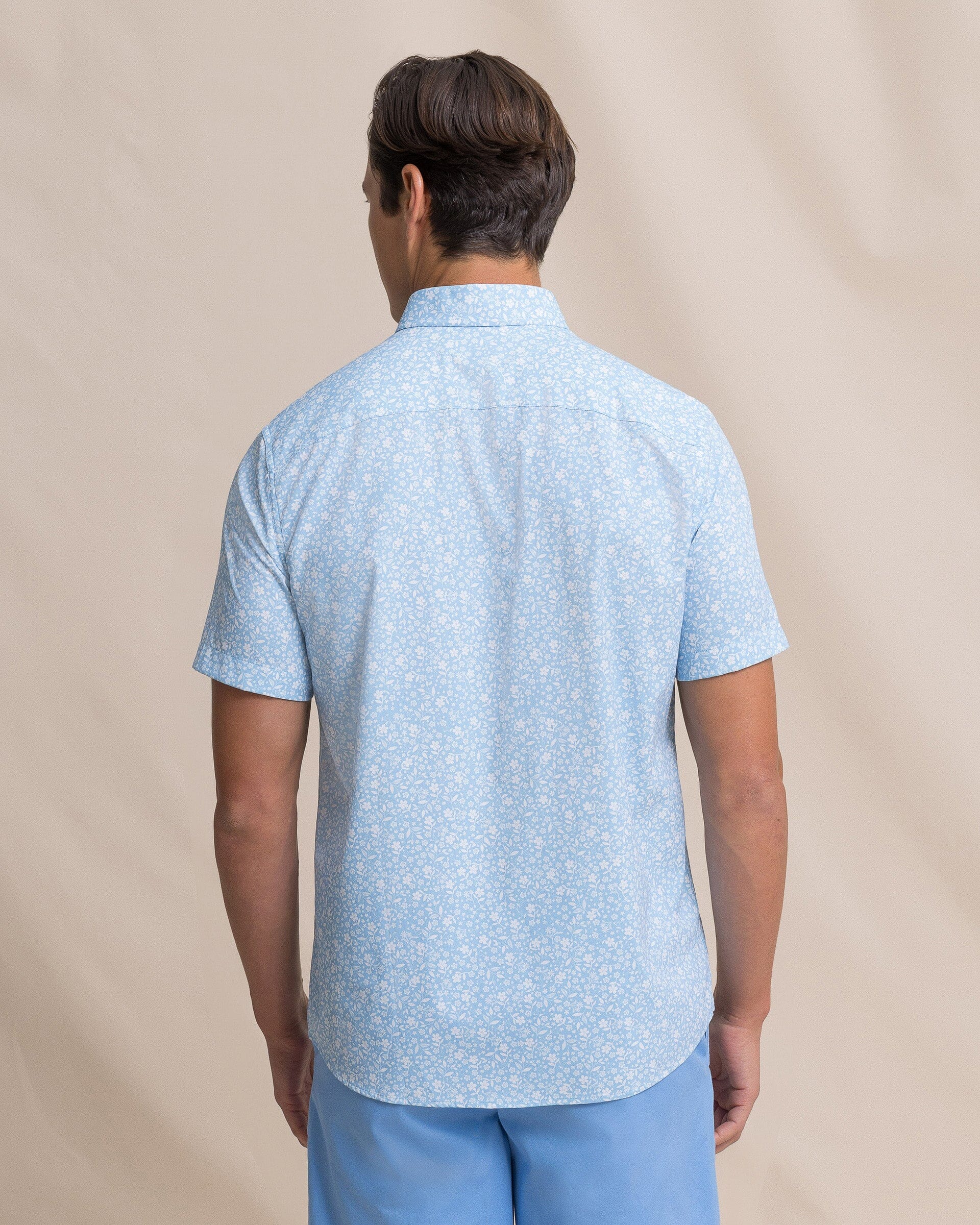 Garden Blooms Coastal Breeze® Short Sleeve Sport Shirt - Image 8
