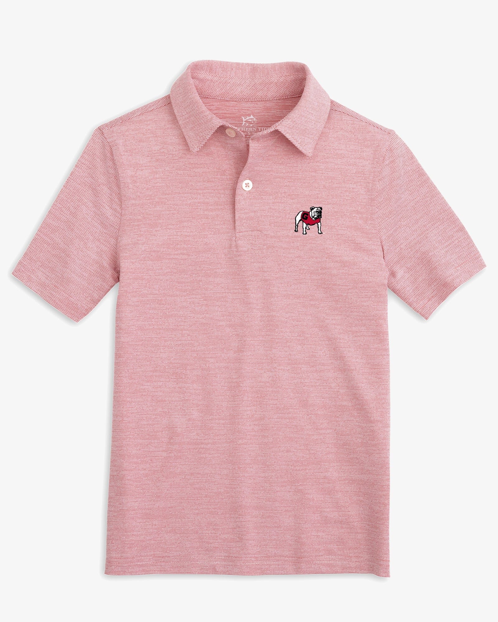 Georgia Bulldogs Boys Driver Spacedye Polo Shirt - Image 3