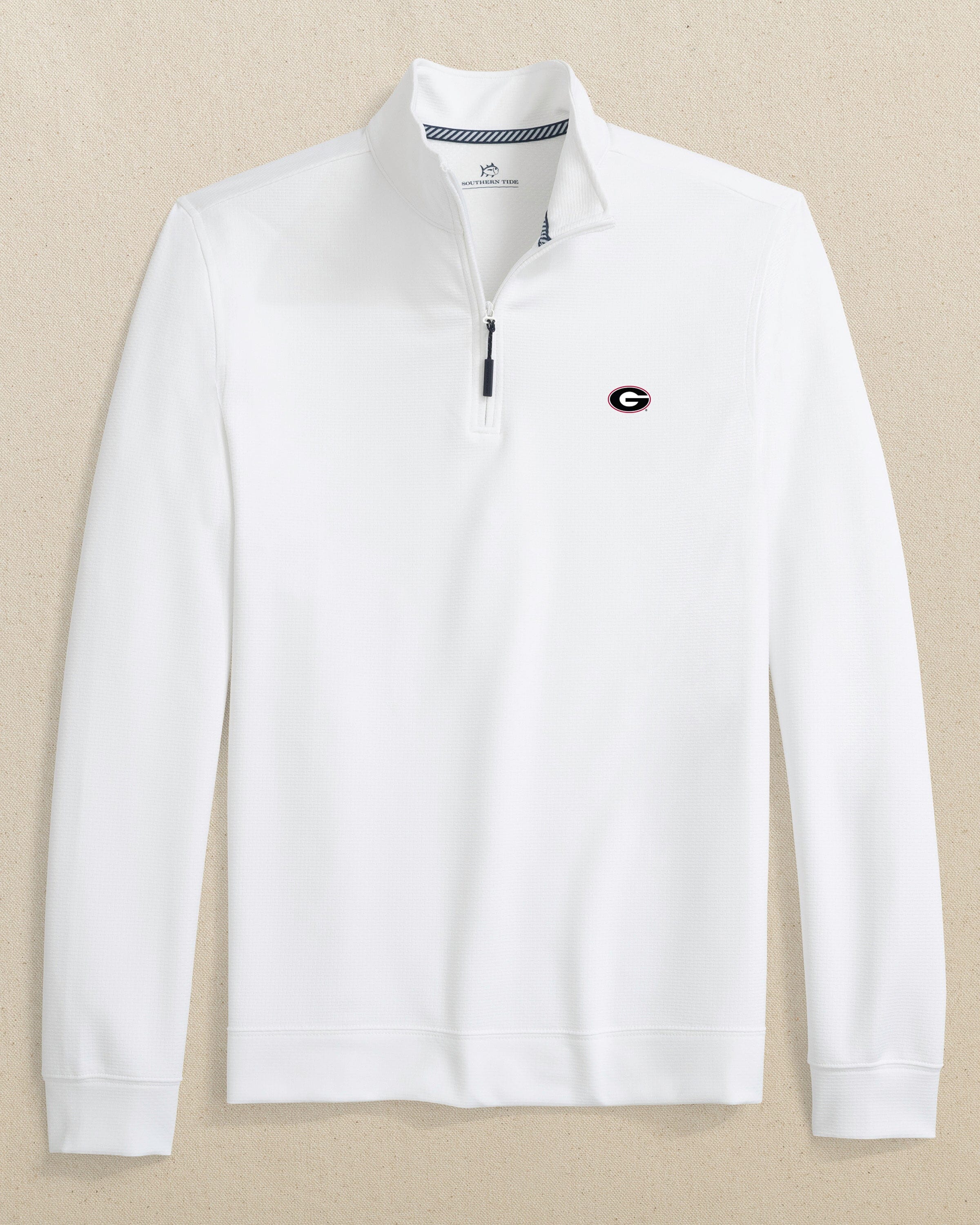 Georgia Bulldogs Oval G Schooner Quarter Zip - Image 5