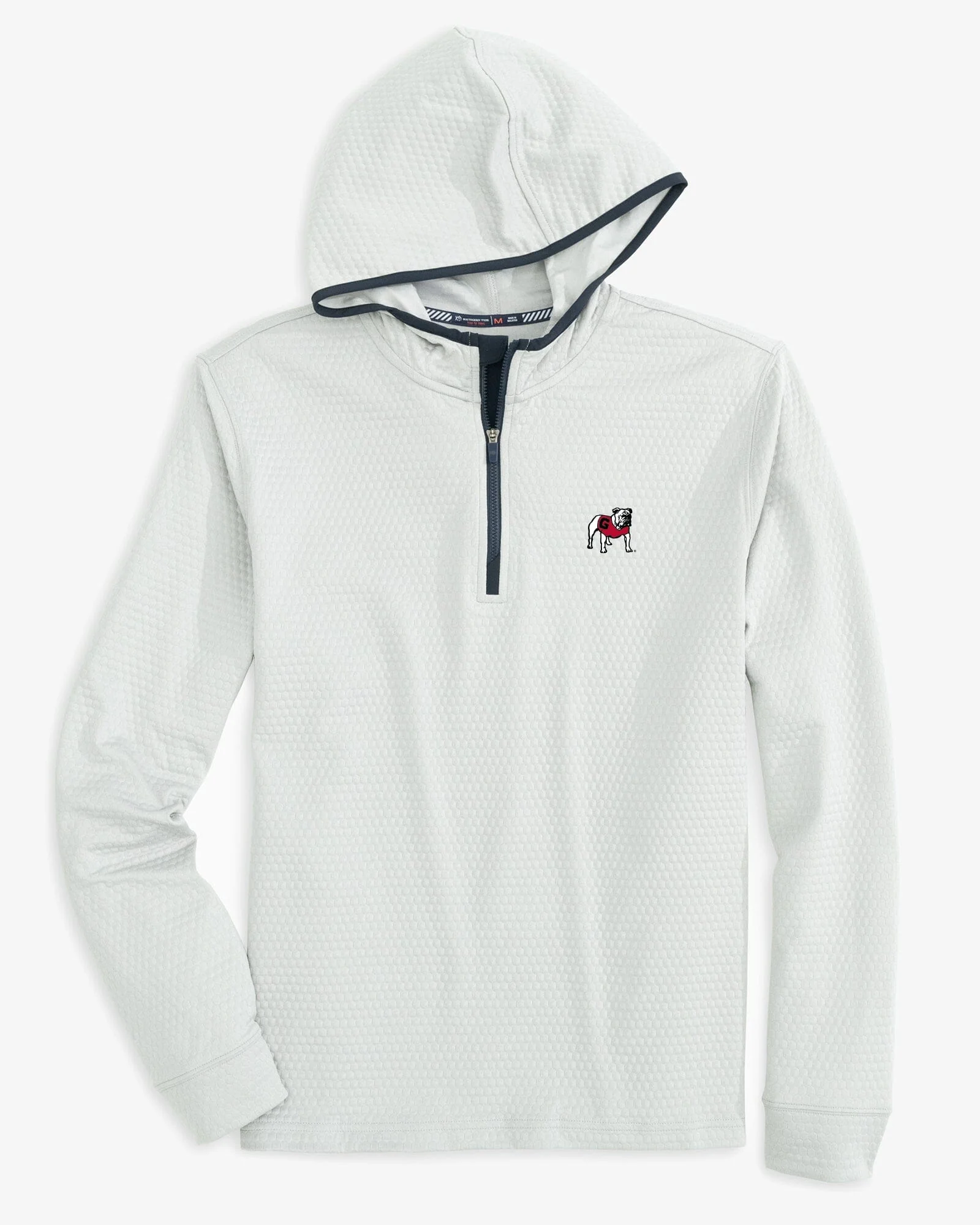 Georgia Bulldogs Scuttle Quarter Zip Hoodie - Image 4