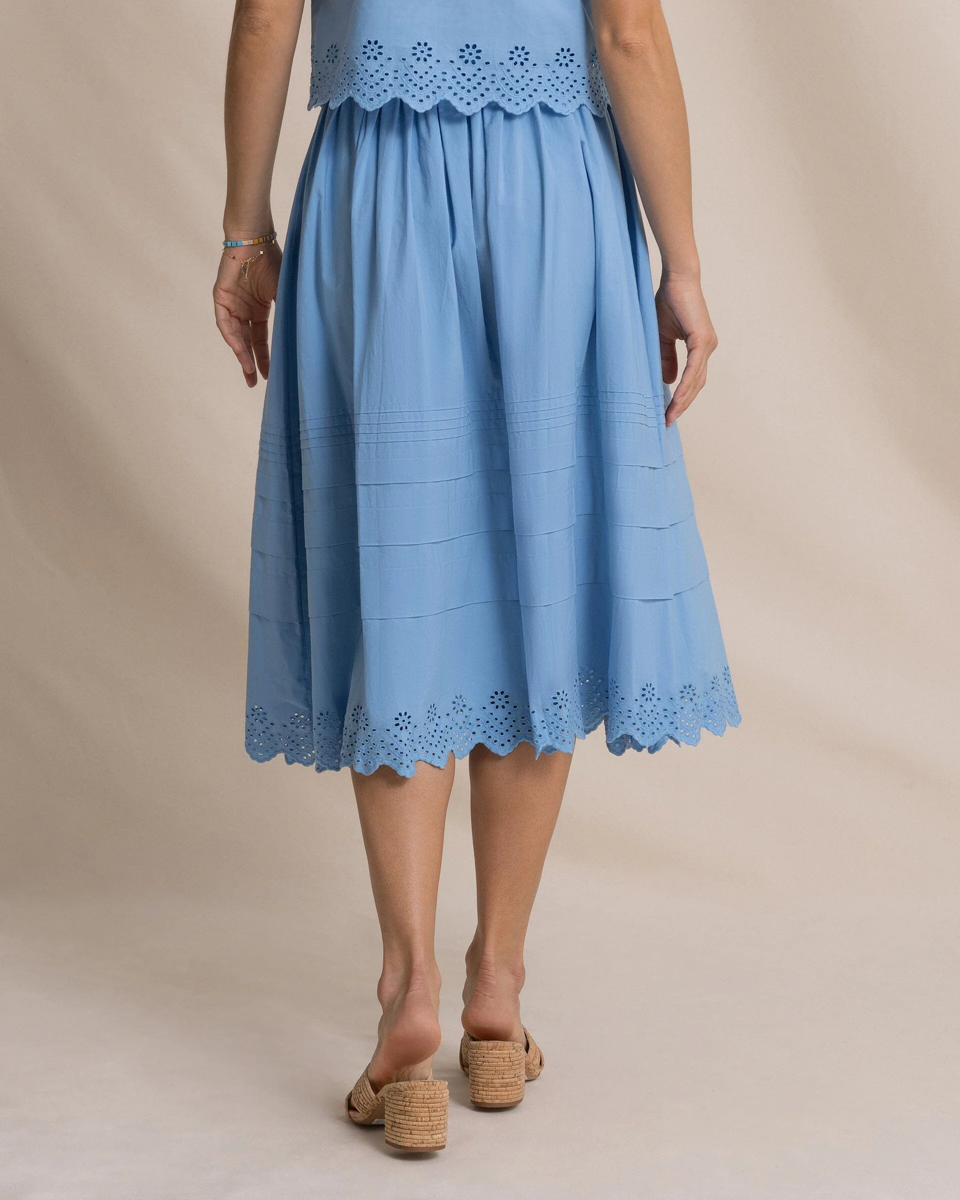 Gigi Eyelet Midi Skirt - Image 6