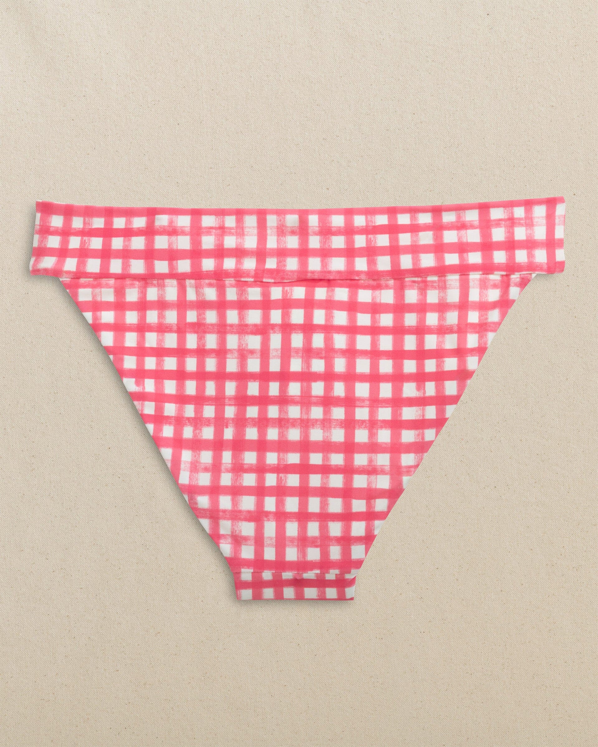 Gingham Banded Bikini Bottom - Image 6