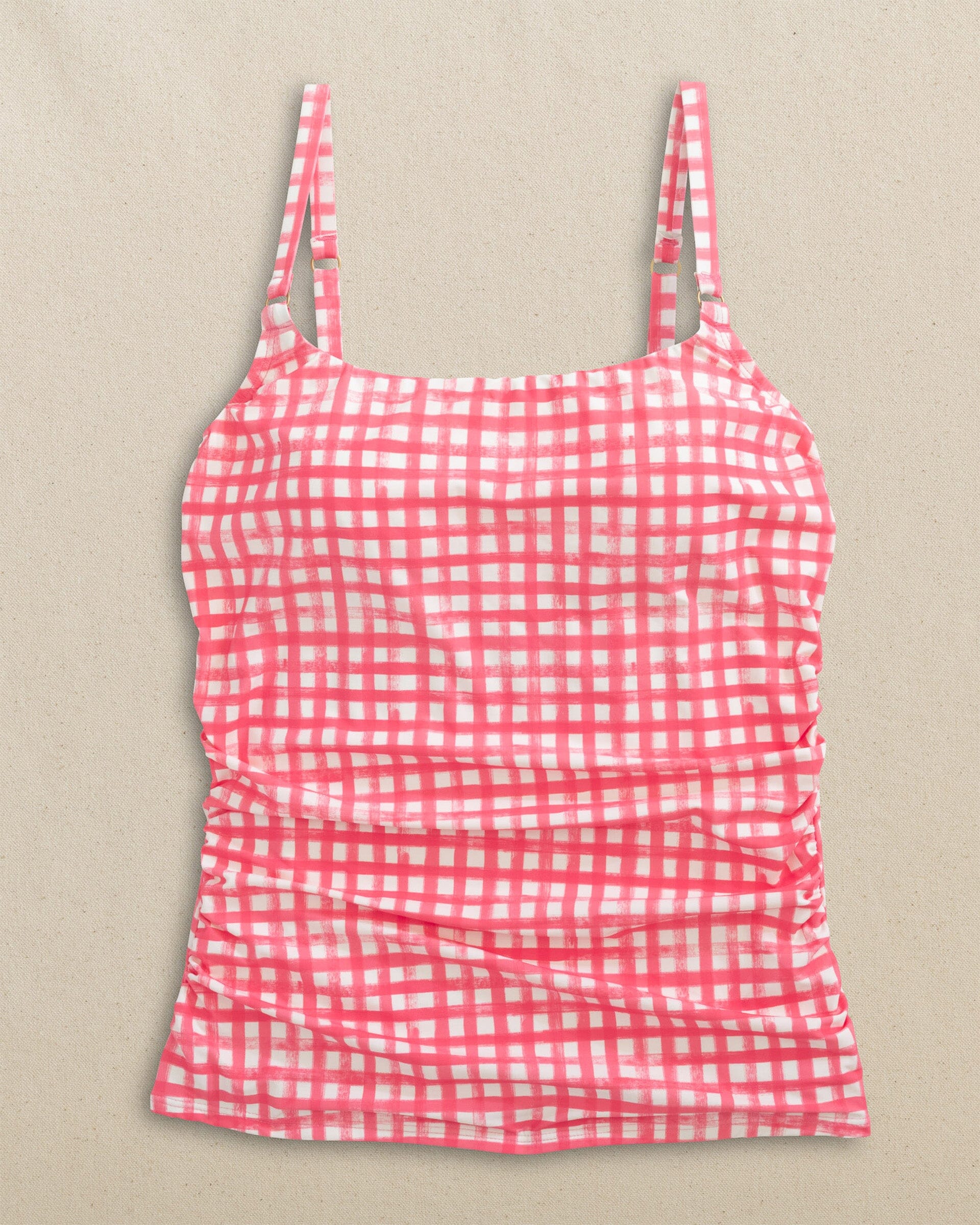 Gingham Tankini Top - Image 3