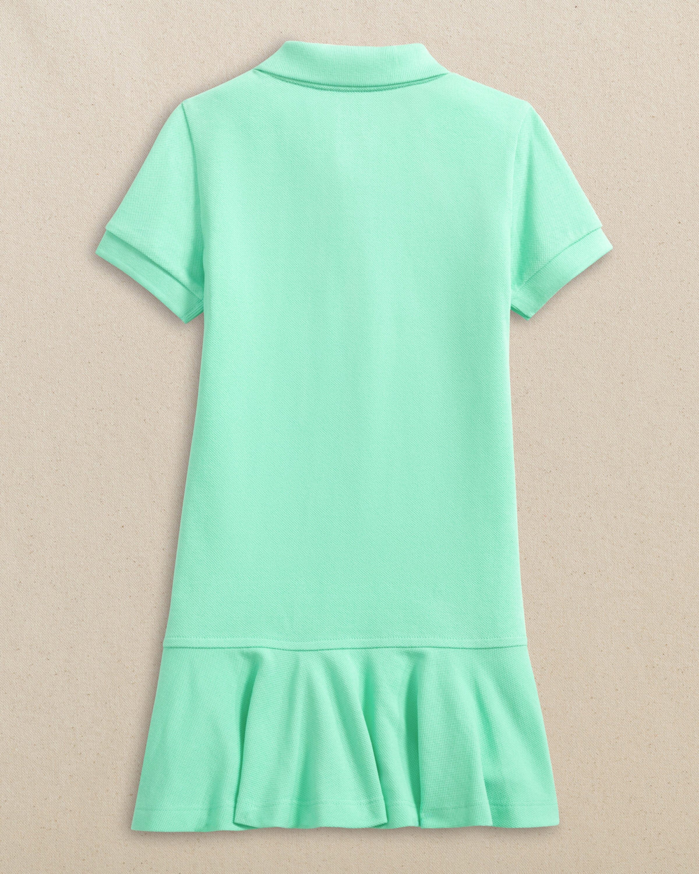 Girls Skipjack Dropwaist Polo Dress - Gulf Shores - Image 2