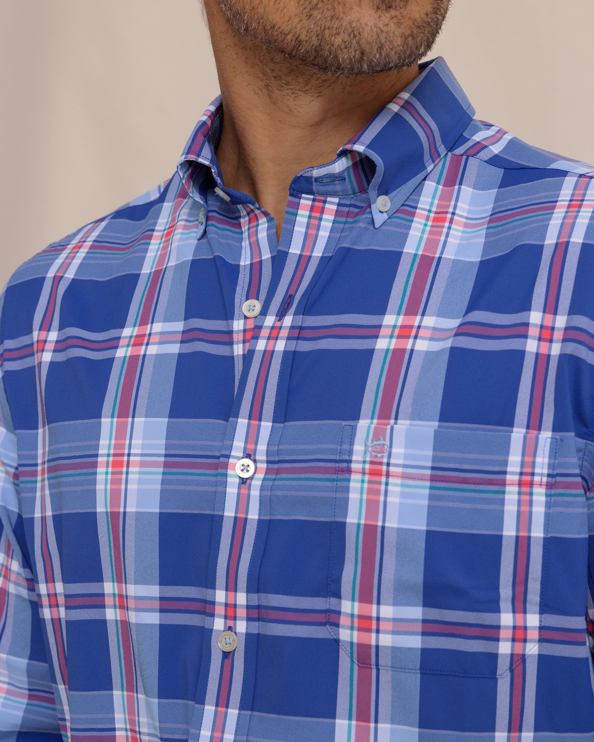 Greenview Plaid Intercoastal Sport Shirt - Image 12