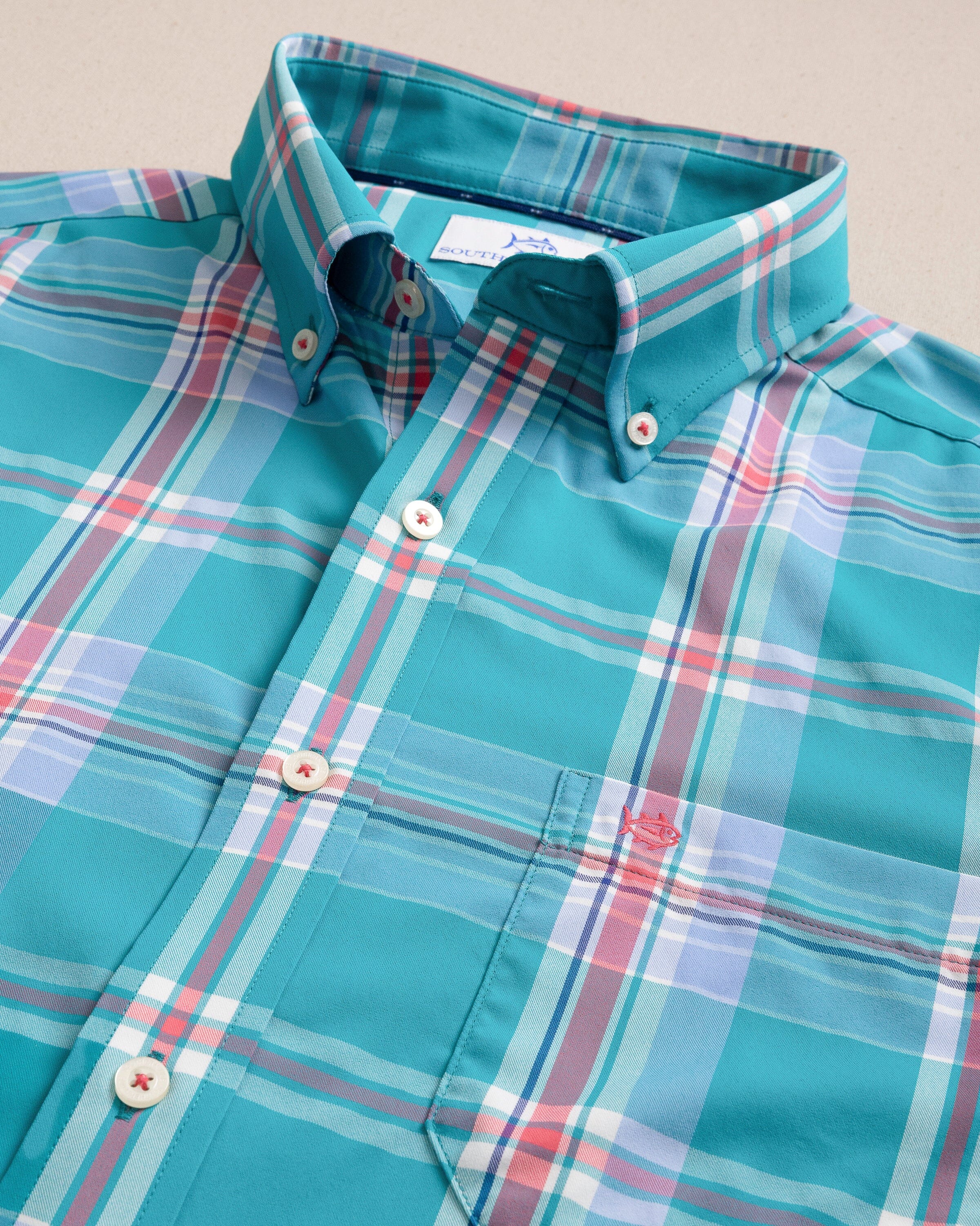 Greenview Plaid Intercoastal Sport Shirt - Image 16
