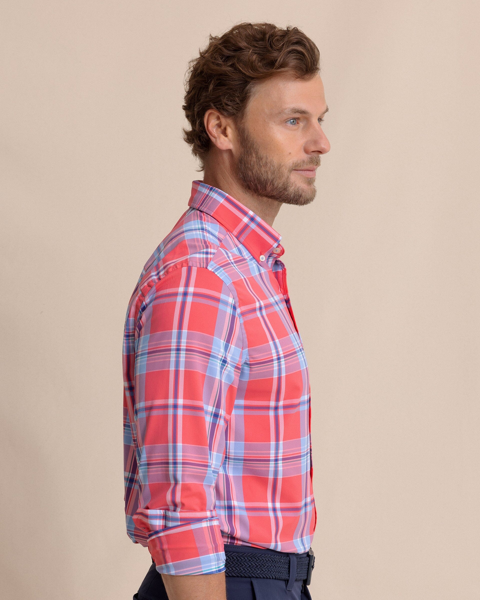 Greenview Plaid Intercoastal Sport Shirt - Image 6