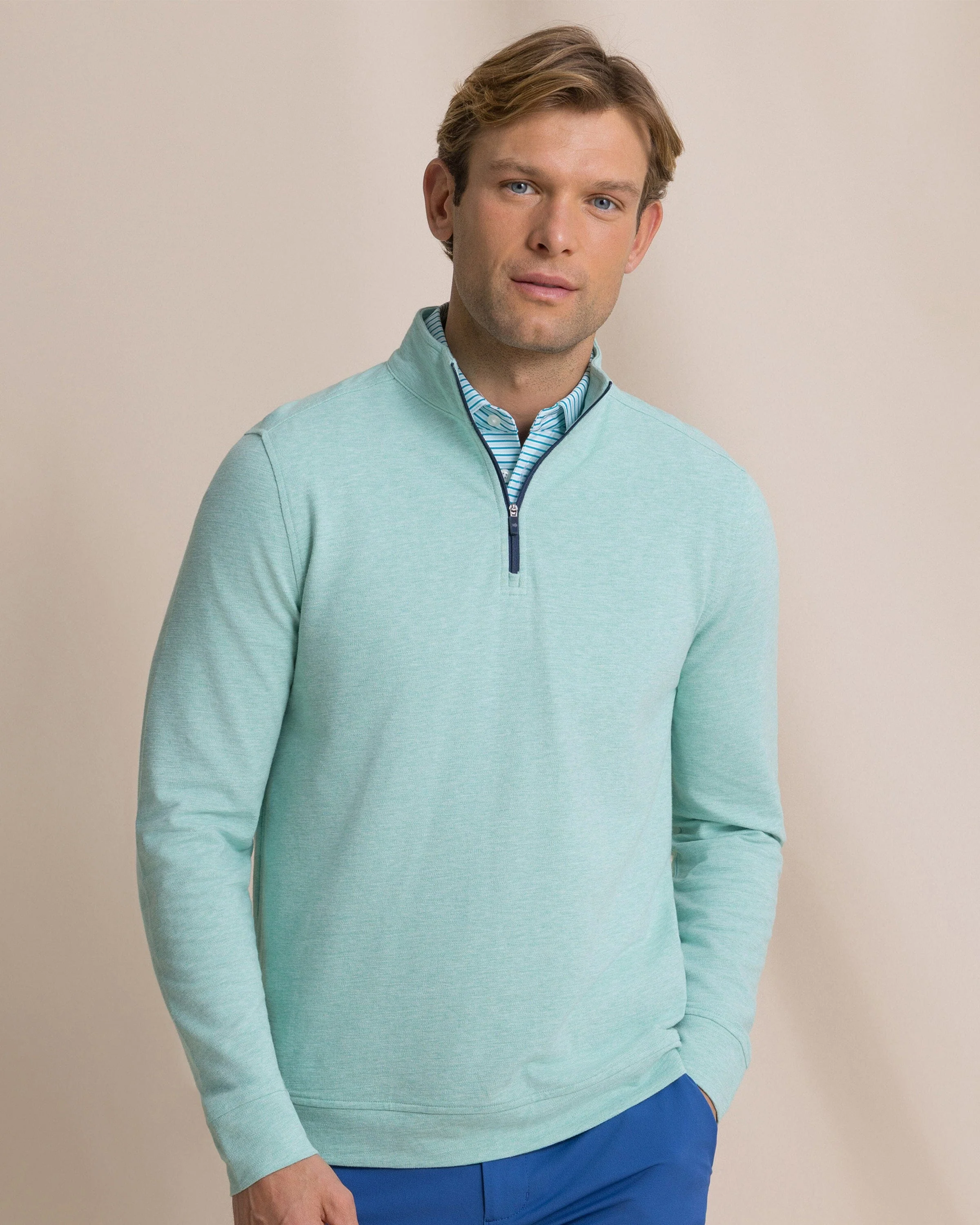 Gulf View Heather Quarter Zip
