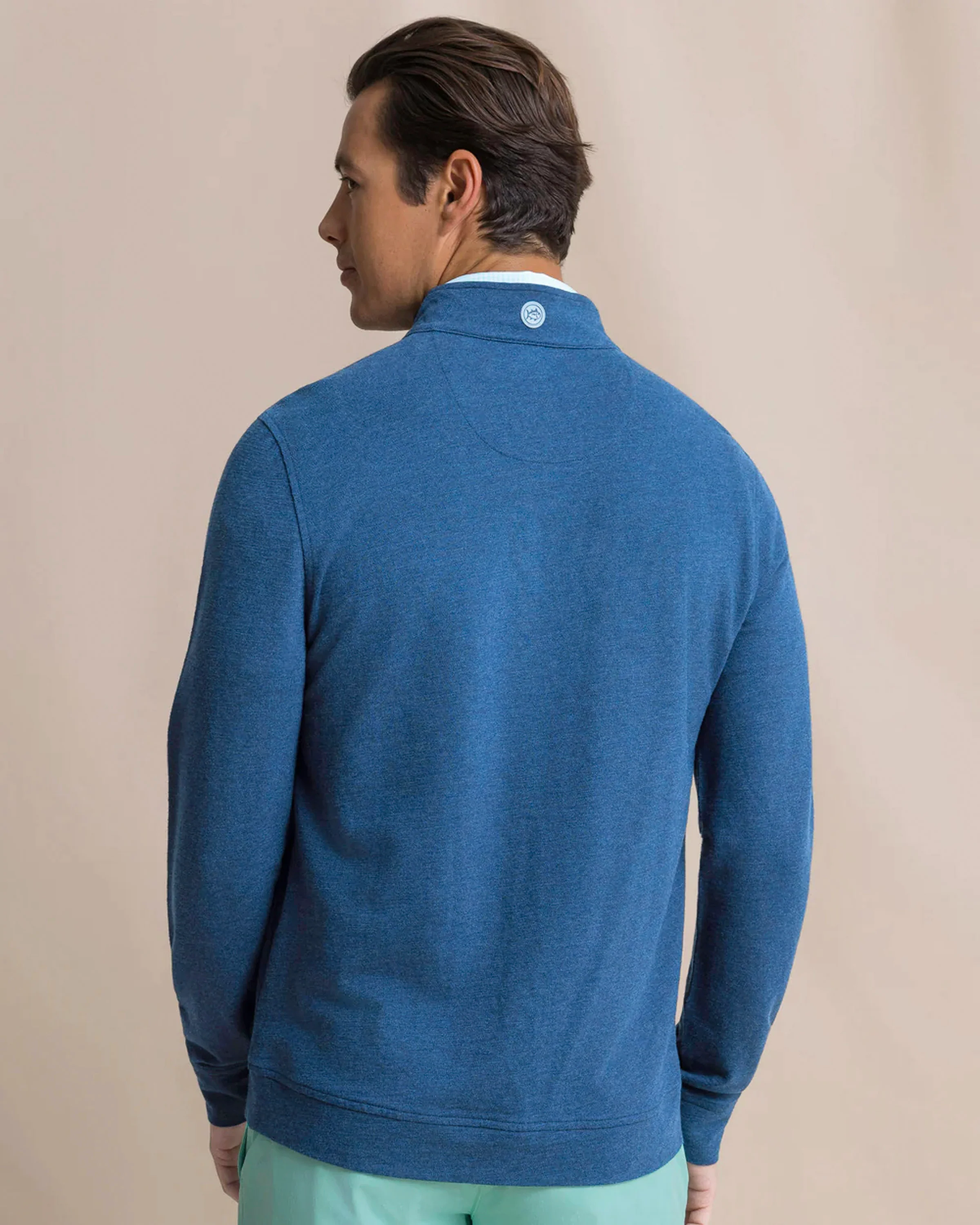 Gulf View Heather Quarter Zip - Image 11