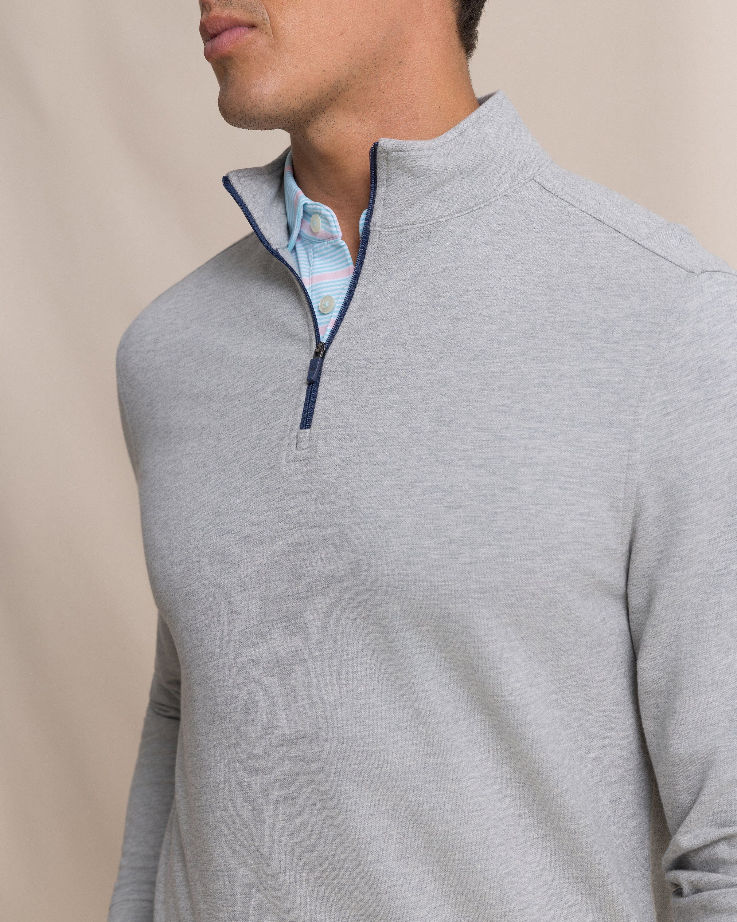 Gulf View Heather Quarter Zip - Image 14