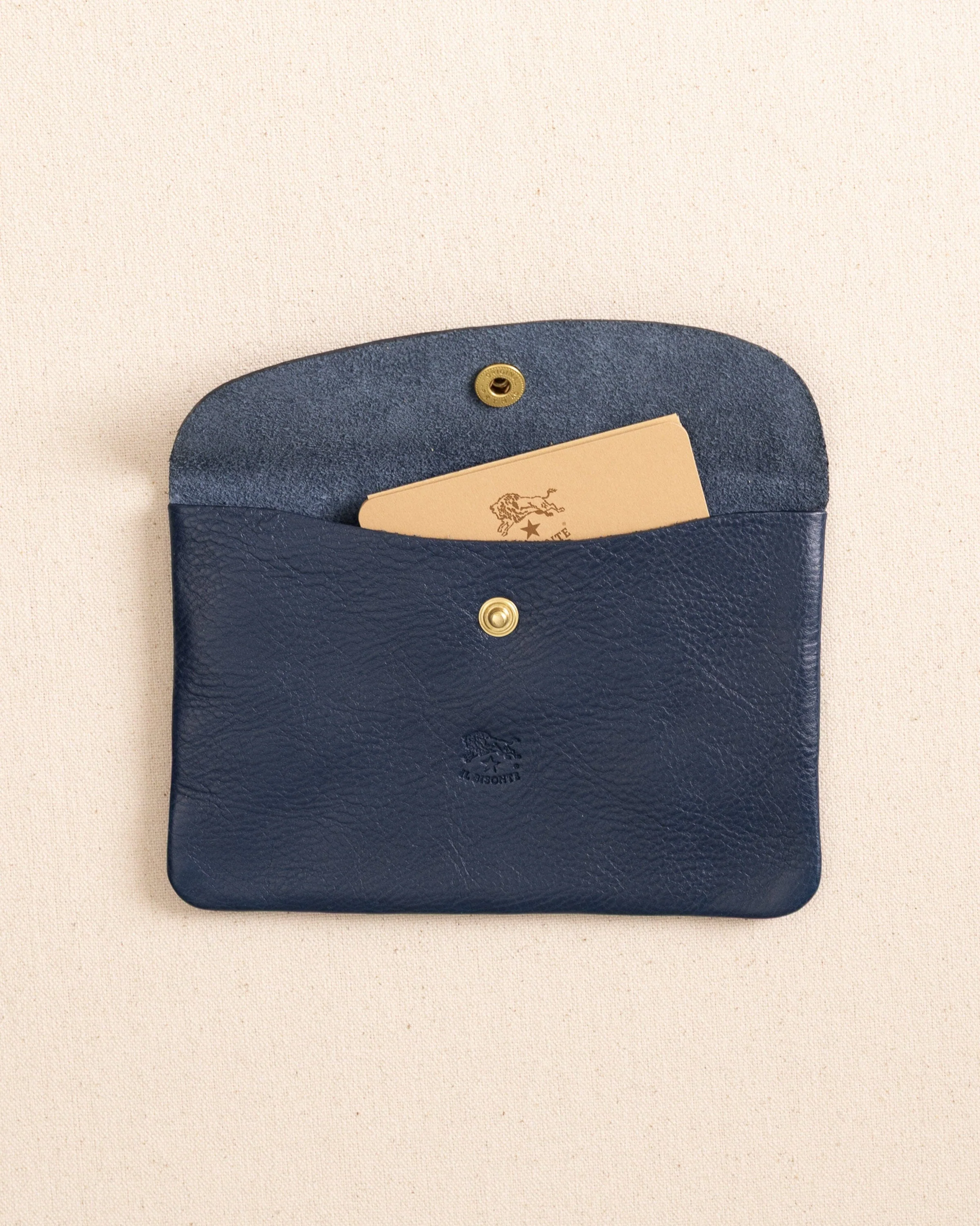 Il Bisonte Leather Envelope Pouch - Image 5
