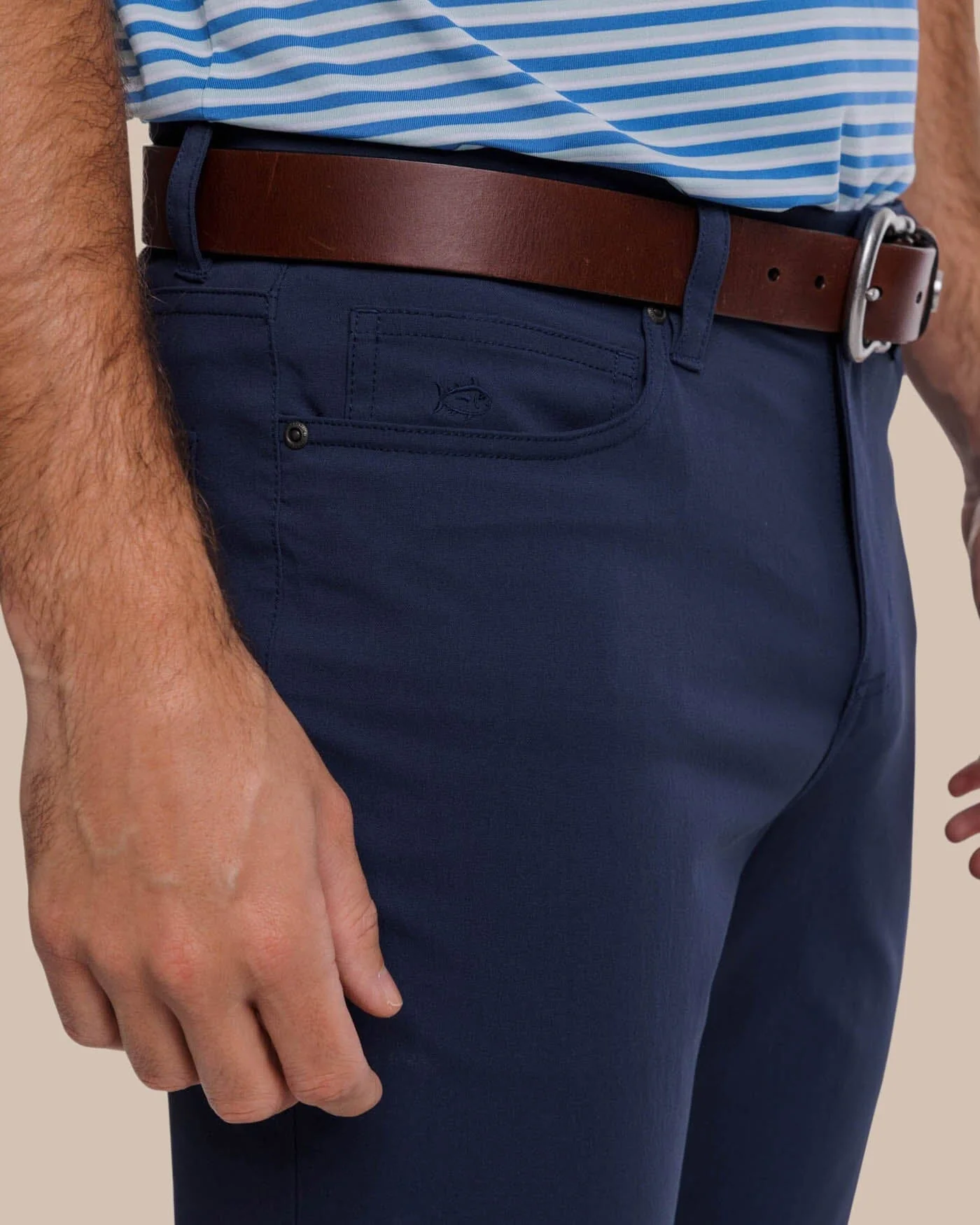 Intercoastal Performance Pant - True Navy - Image 3