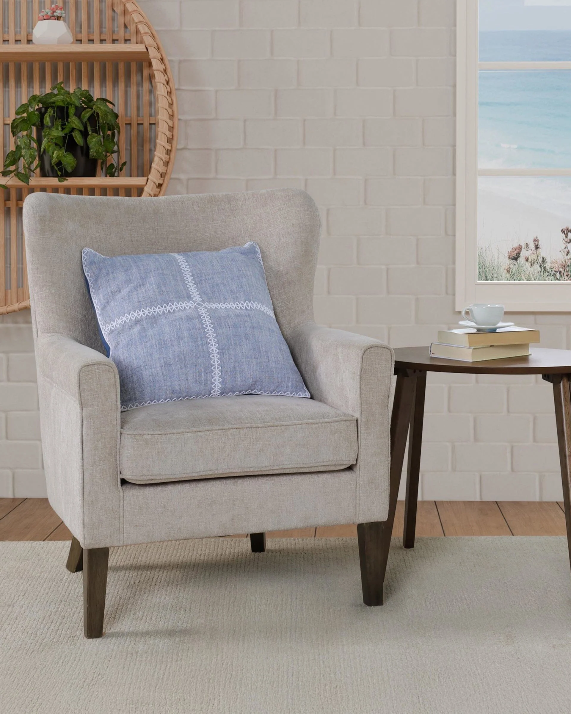 Isla Square Decorative Pillow - Image 2