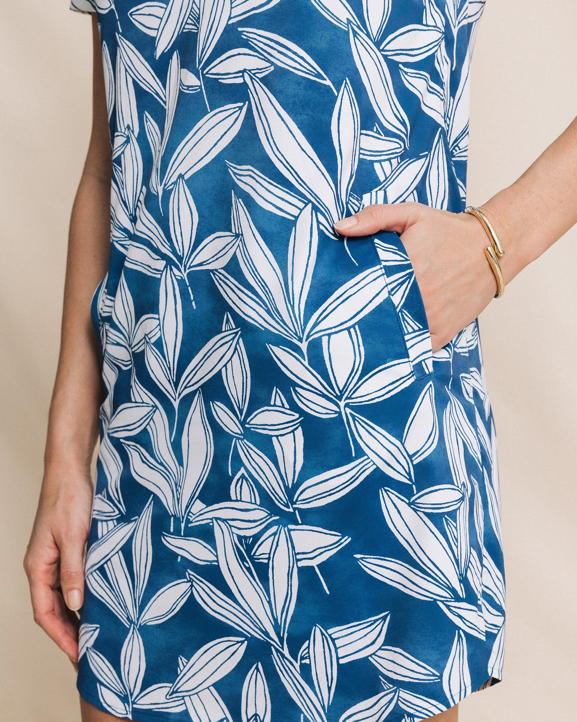Kamryn Printed Coastal Breeze® Performance Dress - Image 4