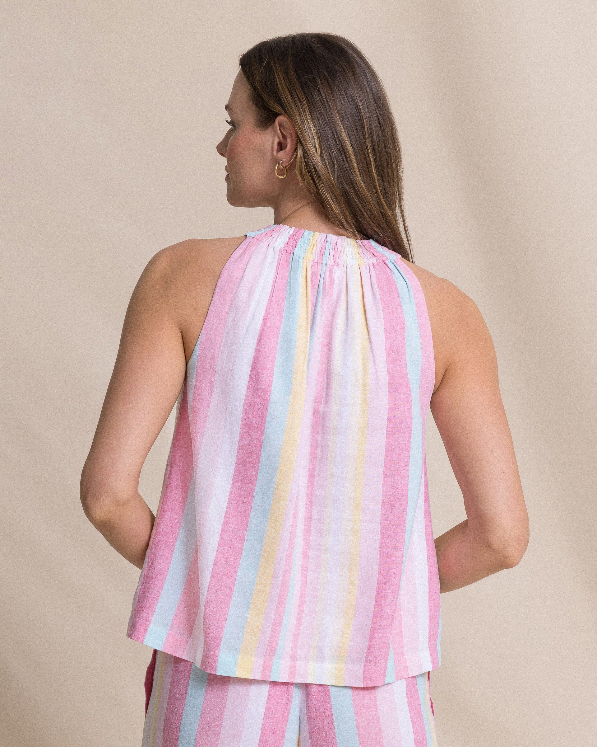 Karlea Smocked Neck Blouse - Image 2