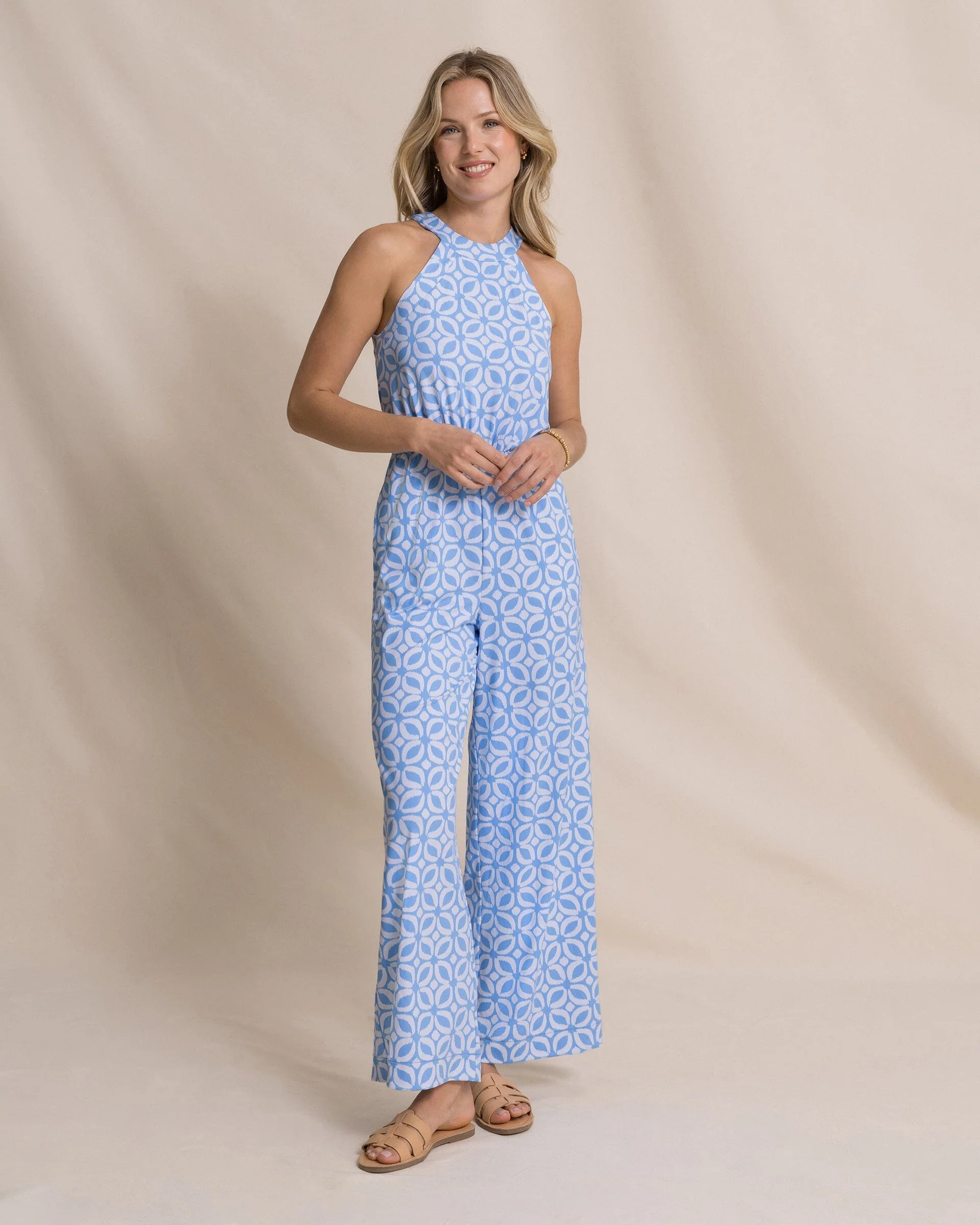 Karrigan Printed Performance Jumpsuit - Image 3