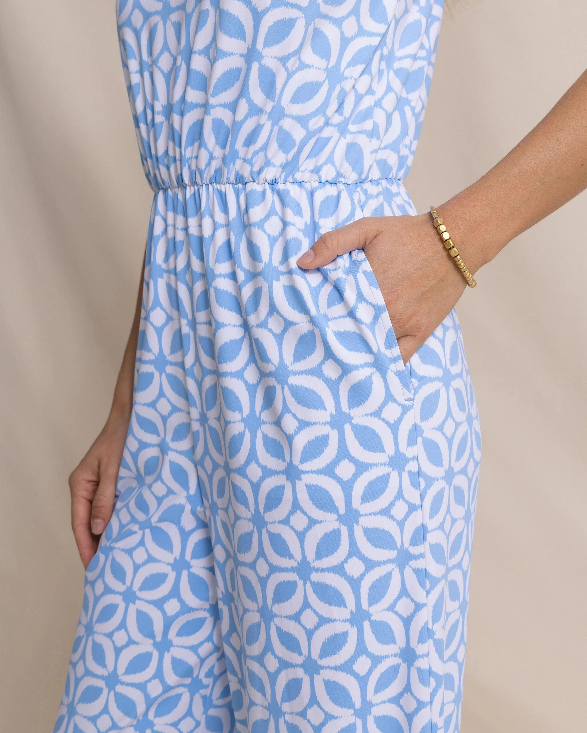 Karrigan Printed Performance Jumpsuit - Image 5